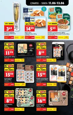 Pogląd oferty "Makrela wędzona na gorąco Marinero, Makrela wędzona na gorąco Marinero" - ważna od 11.06.2026 | Strona: 29 | Produkty: Mango, Łosoś surowy, Makrela wędzona, Makrela