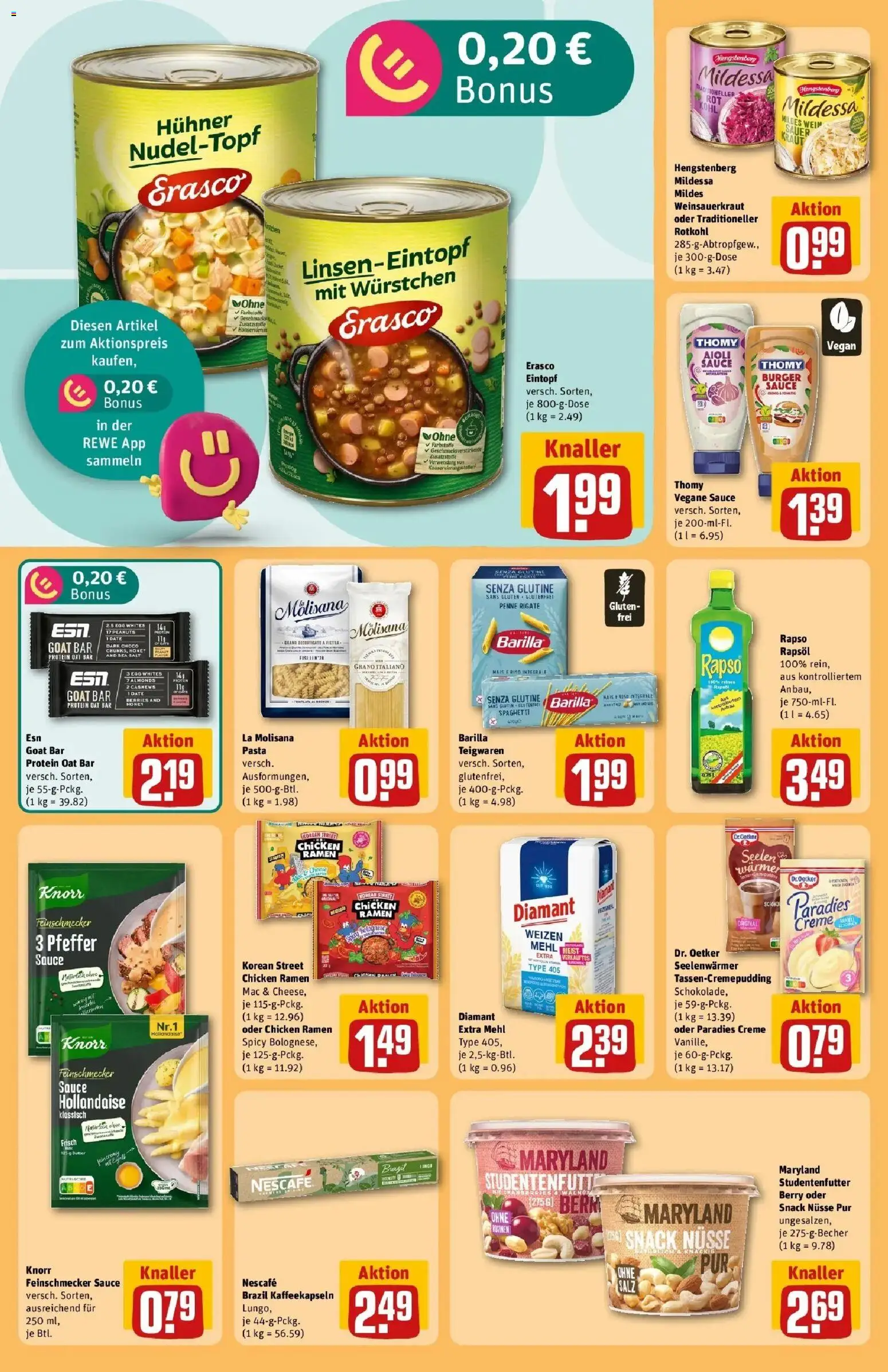 REWE Prospekt ab 12.10.2026 zum Blättern » Angebote | Seite: 26 | Produkte: Mais, Nescafe, Creme, Pfeffer
