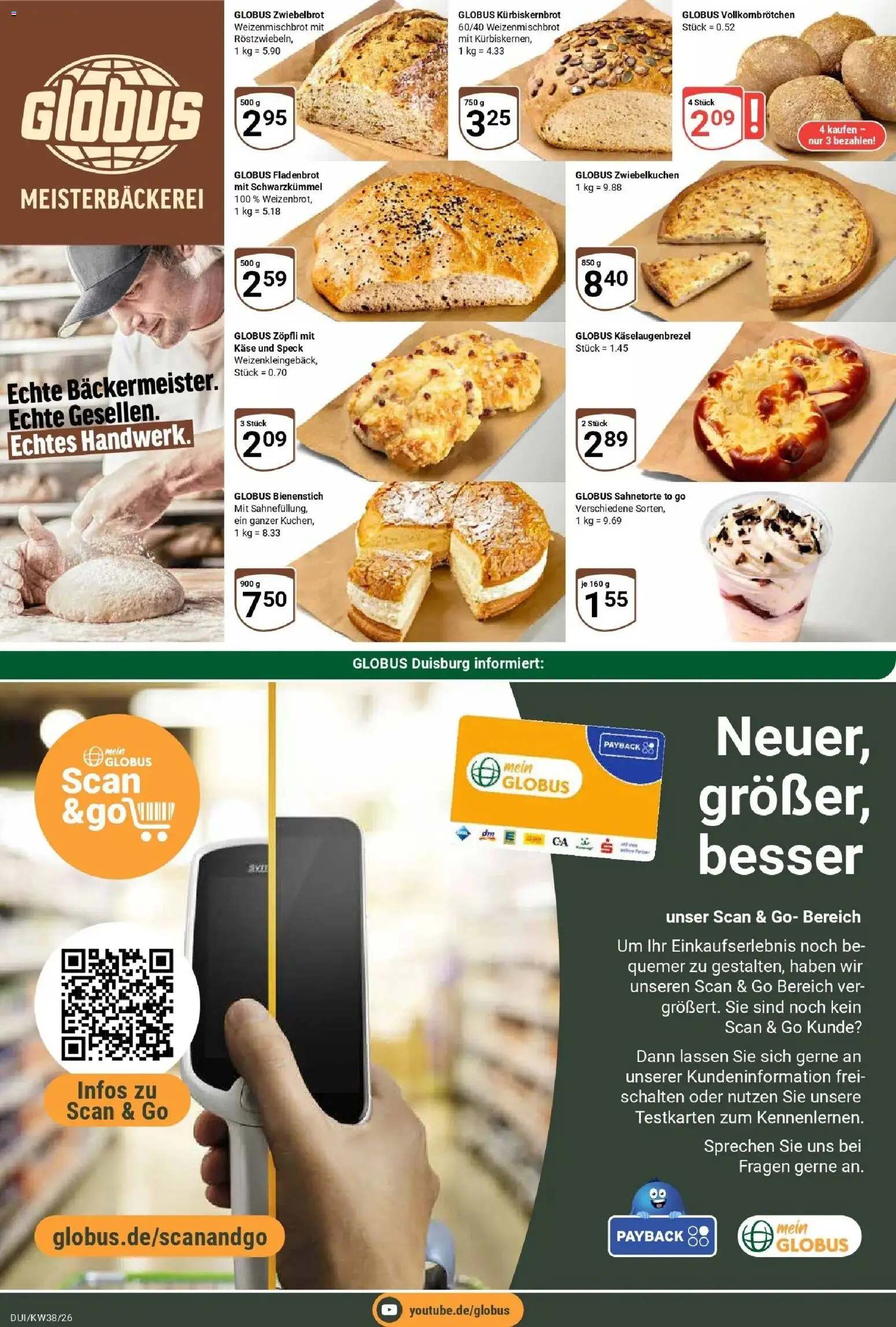 Globus Prospekt Duisburg (ab 14.09.2026) » Angebote online | Seite: 10 | Produkte: Käse