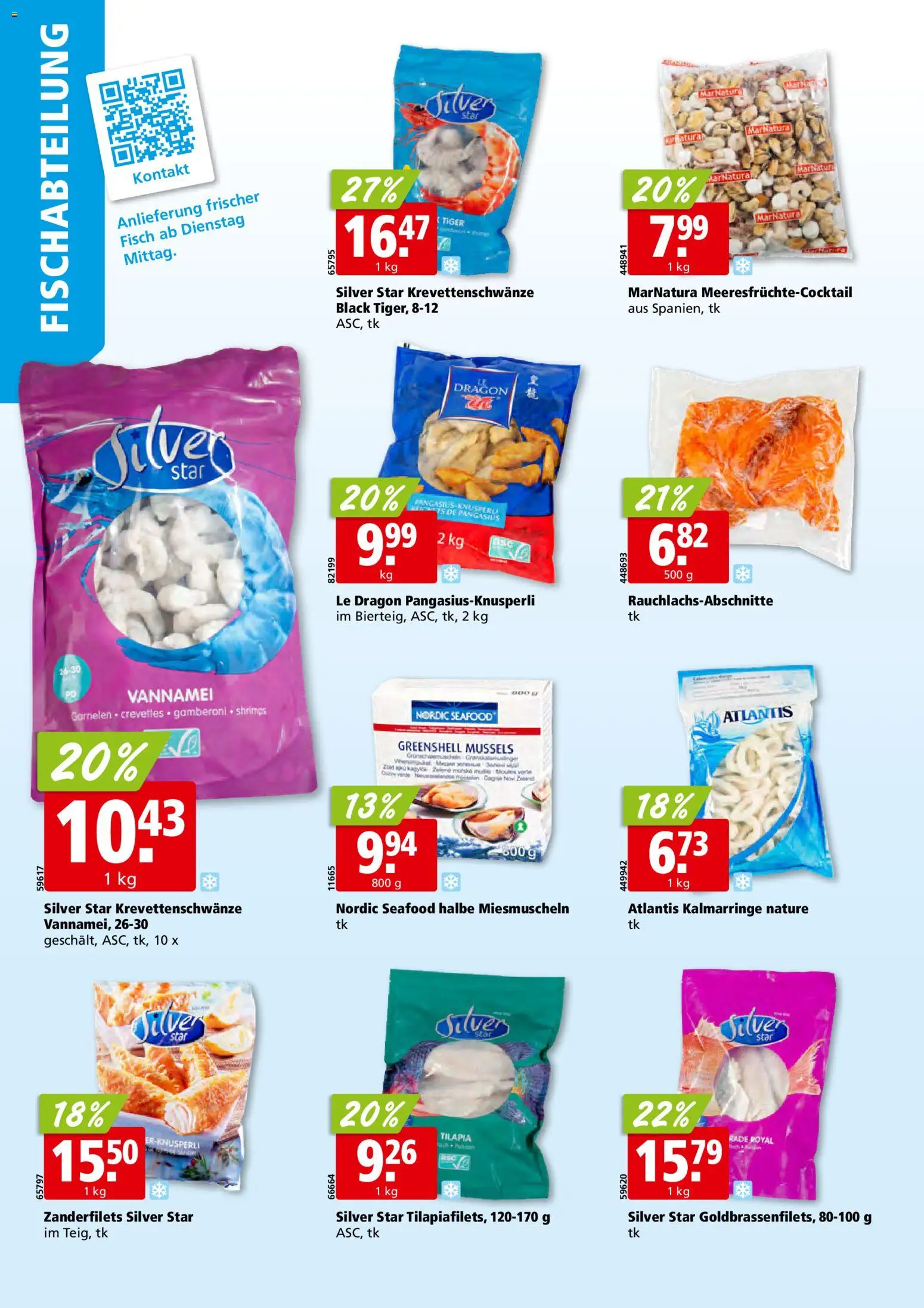 Aligro aktionen Schlieren, Gossau SG, Frauenfeld, Rapperswil-Jona, Sargans, Bern – gültig ab 17.08.2026 | Seite: 4 | Produkte: Garnelen, Fisch
