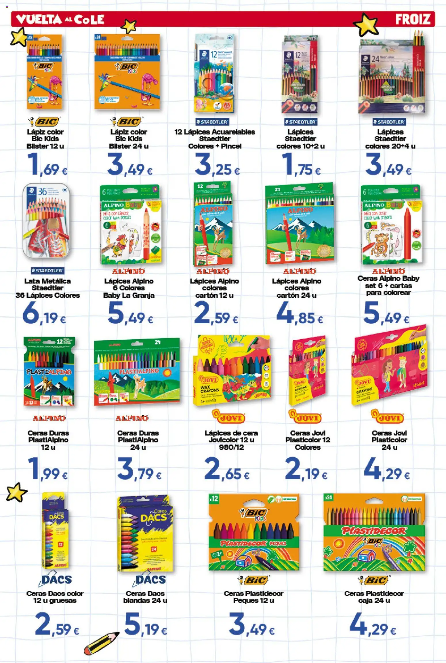 Froiz Vuelta al Cole │ válido desde el 25/08/2026 | Página: 8 | Productos: Caja