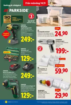 Lidl erbjudanden - Förhandsvisning av reklamblad från butik Lidl aktuell från 14/09/2026 | Sida: 16