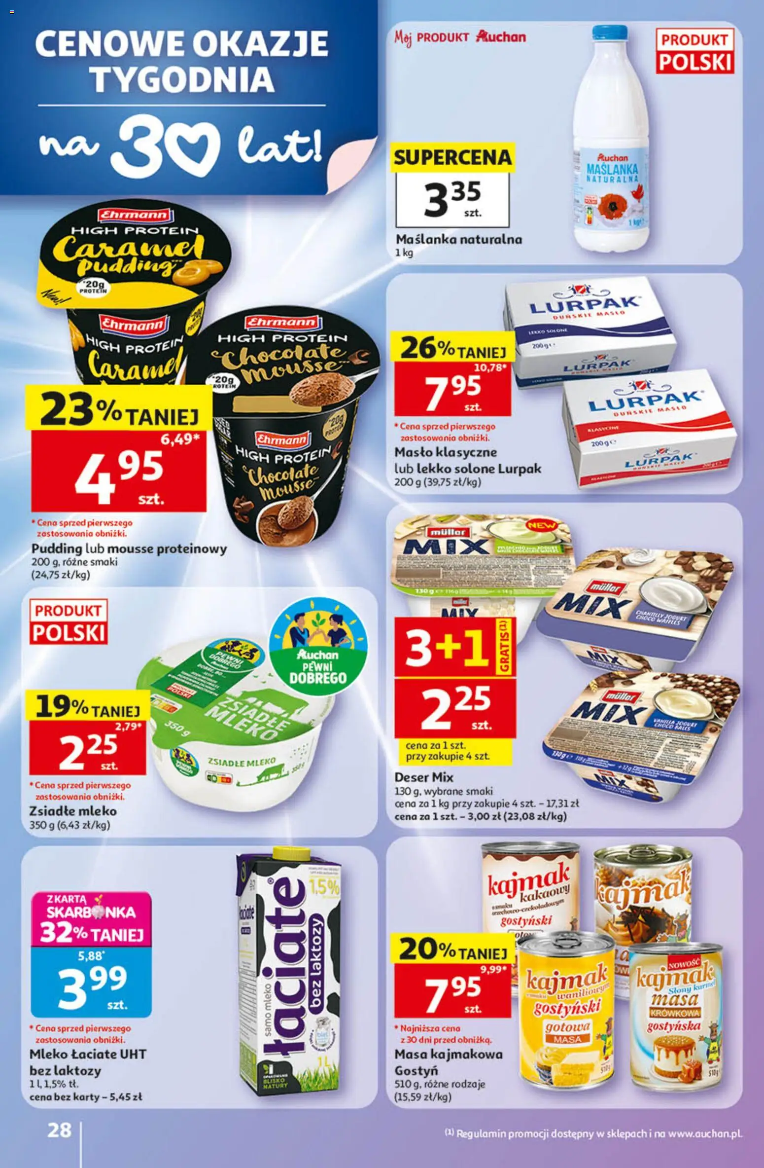 Auchan gazetka - 30 Lat Hipermarket od 14.05.2026 | Strona: 28