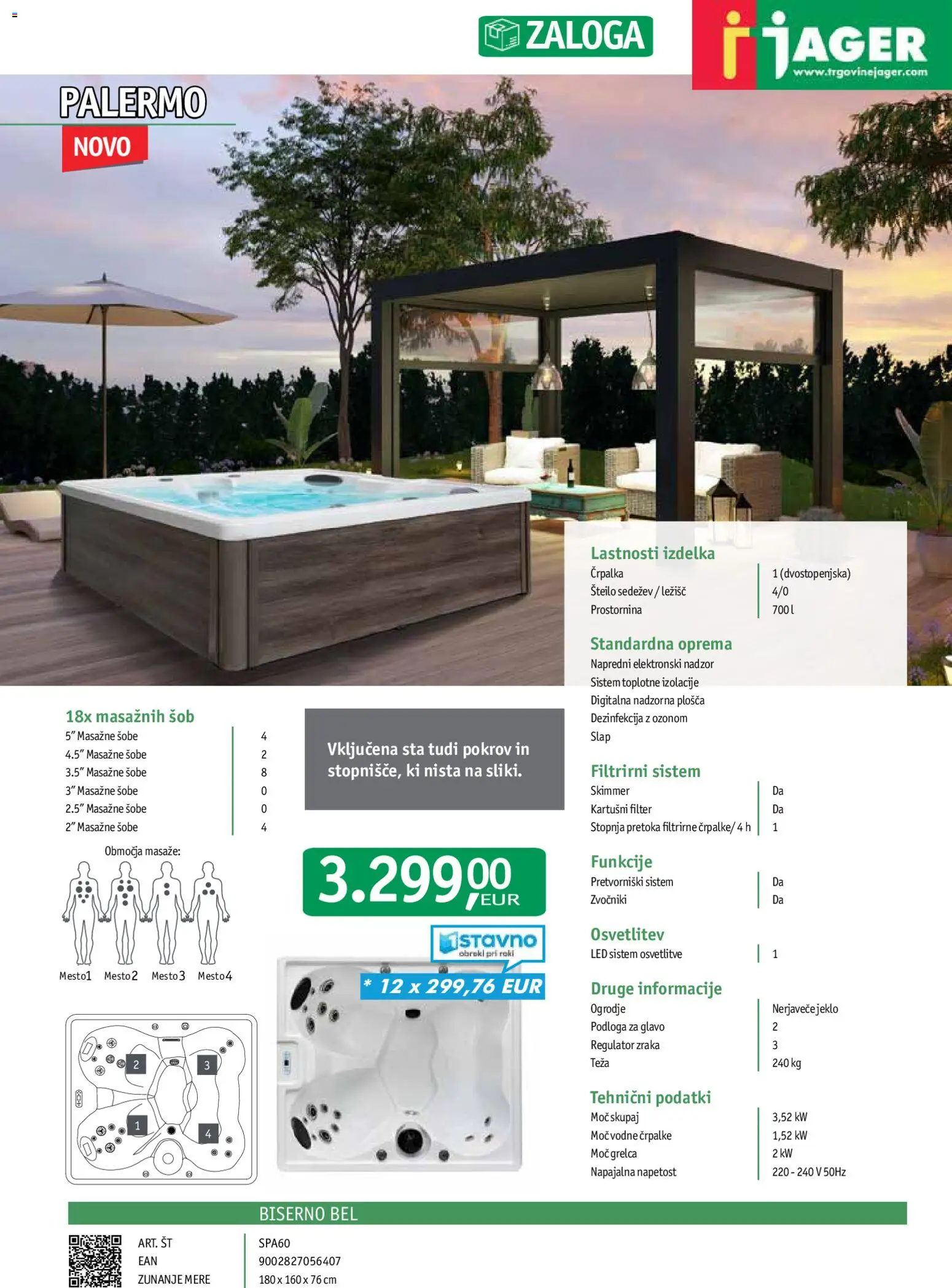 Novi Jager katalog ponudbe – veljaven od 21.08.2026 | Stran: 43 | Izdelki: Črpalka, Teza, Podloga