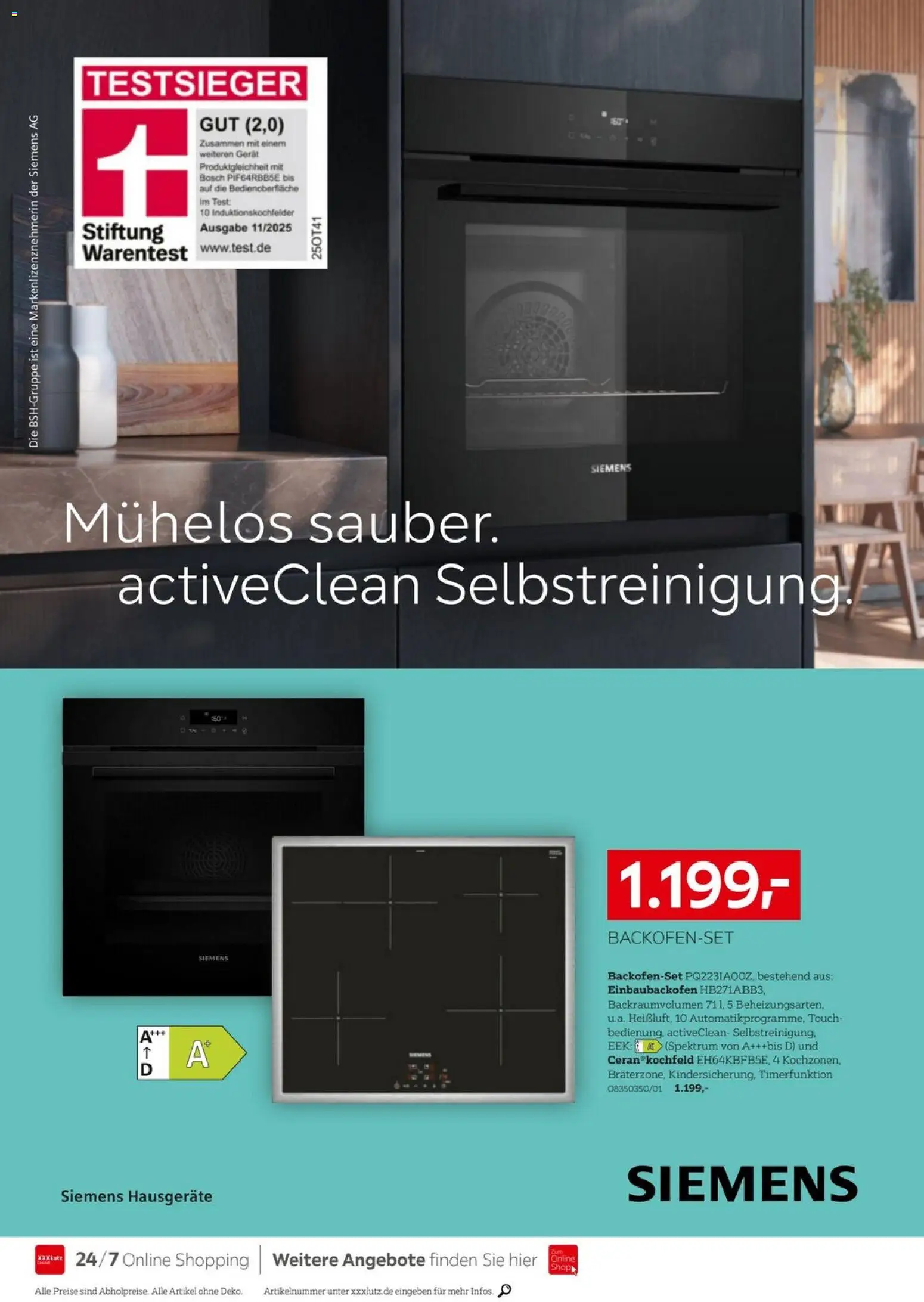 XXXLutz Küchenwelt – gültig ab 06.06.2026 | Seite: 4 | Produkte: Bosch, Siemens