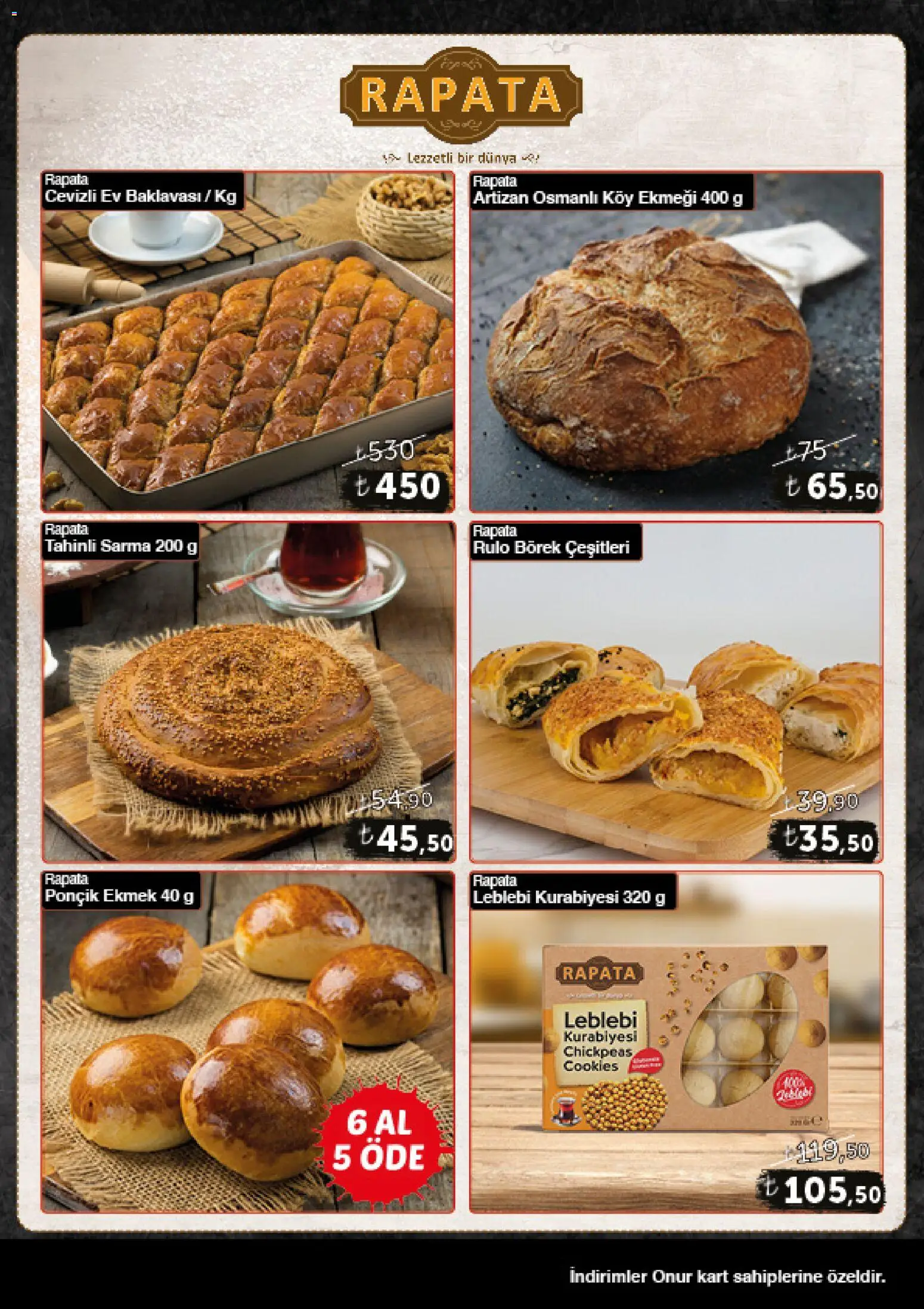 Onur Market - Katalog Gurme - 16 Eylül 2026 tarihinden itibaren geçerlidir | Sayfa: 15