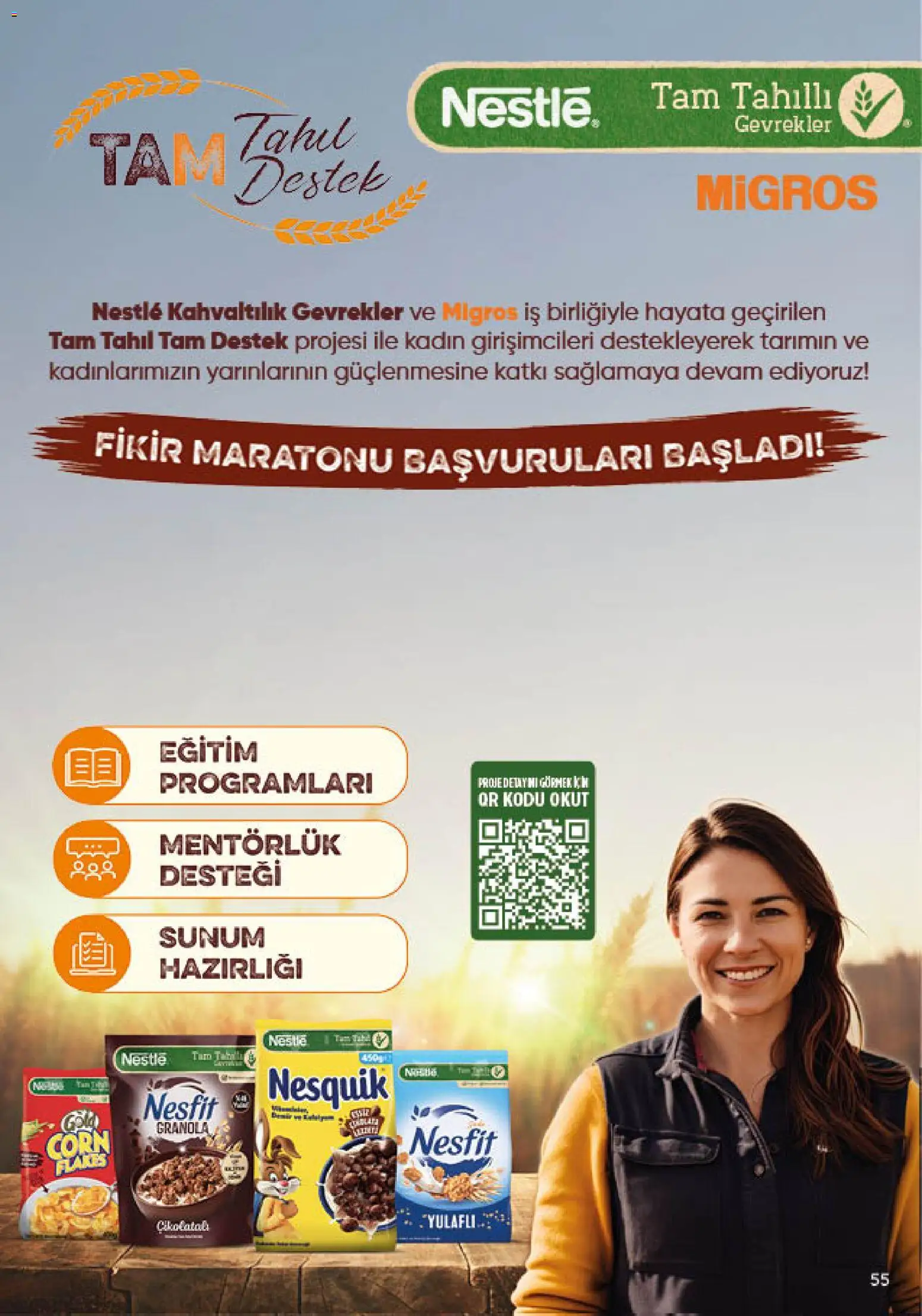 Migros Katalog - 5M Migroskop Dijital - 20 Ağustos 2026 tarihinden itibaren geçerlidir | Sayfa: 55 | Ürünler: Tahıl
