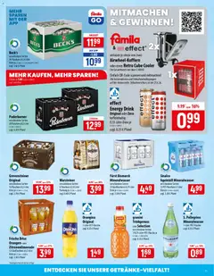 Famila Prospekt ab 15.06.2026 gültig | Seite: 15 | Produkte: Sinalco, Orangen, Mineralwasser, Granini