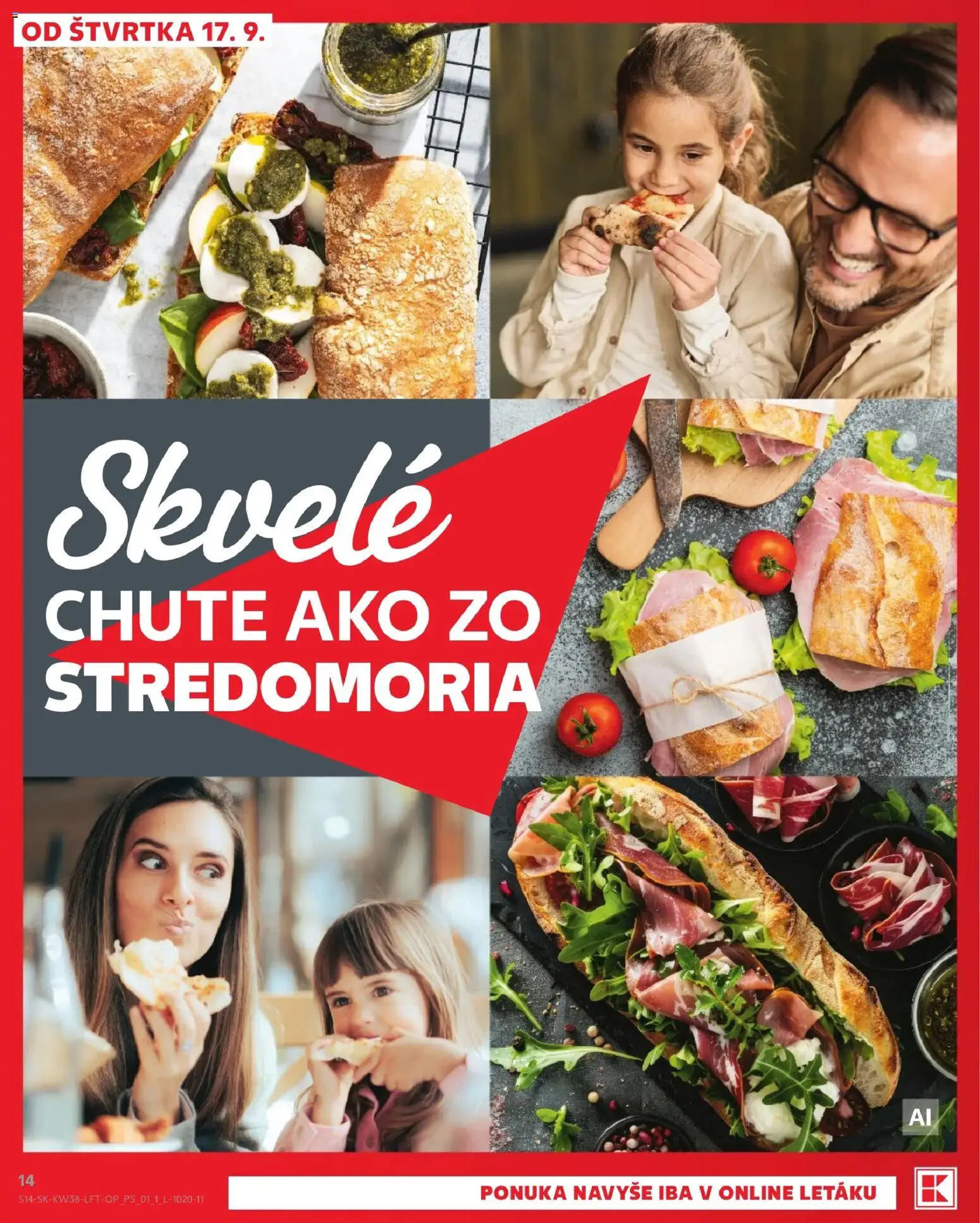 Nové Kaufland akcie – leták je platný od 17.09.2026 | Strana: 14