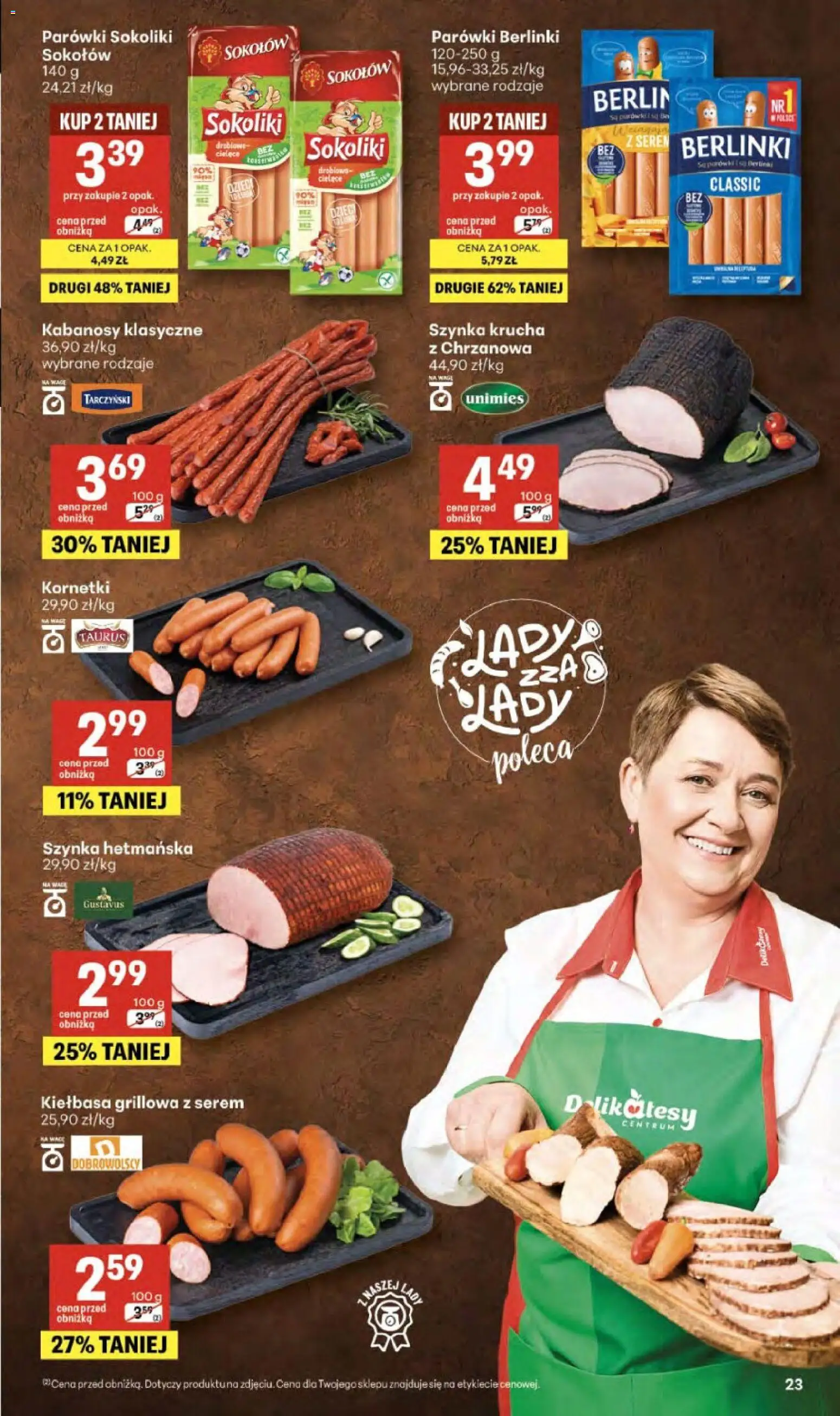 Delikatesy Centrum gazetka - Sklepy Własne od 28.05.2026 | Strona: 23
