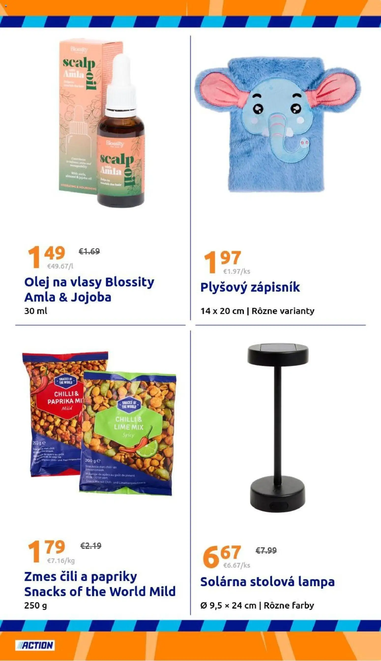Nové Action akcie – leták je platný od 20.05.2026 | Strana: 27 | Produkty: Lampa, Stolová lampa, Mila