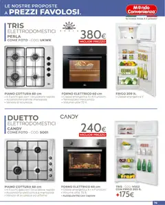 Anteprima del volantino Mondo Convenienza volantino Cucine valido a partire dal 01/04/2026 | Pagina: 79 | Prodotti: Piano cottura, Forno, Forno elettrico