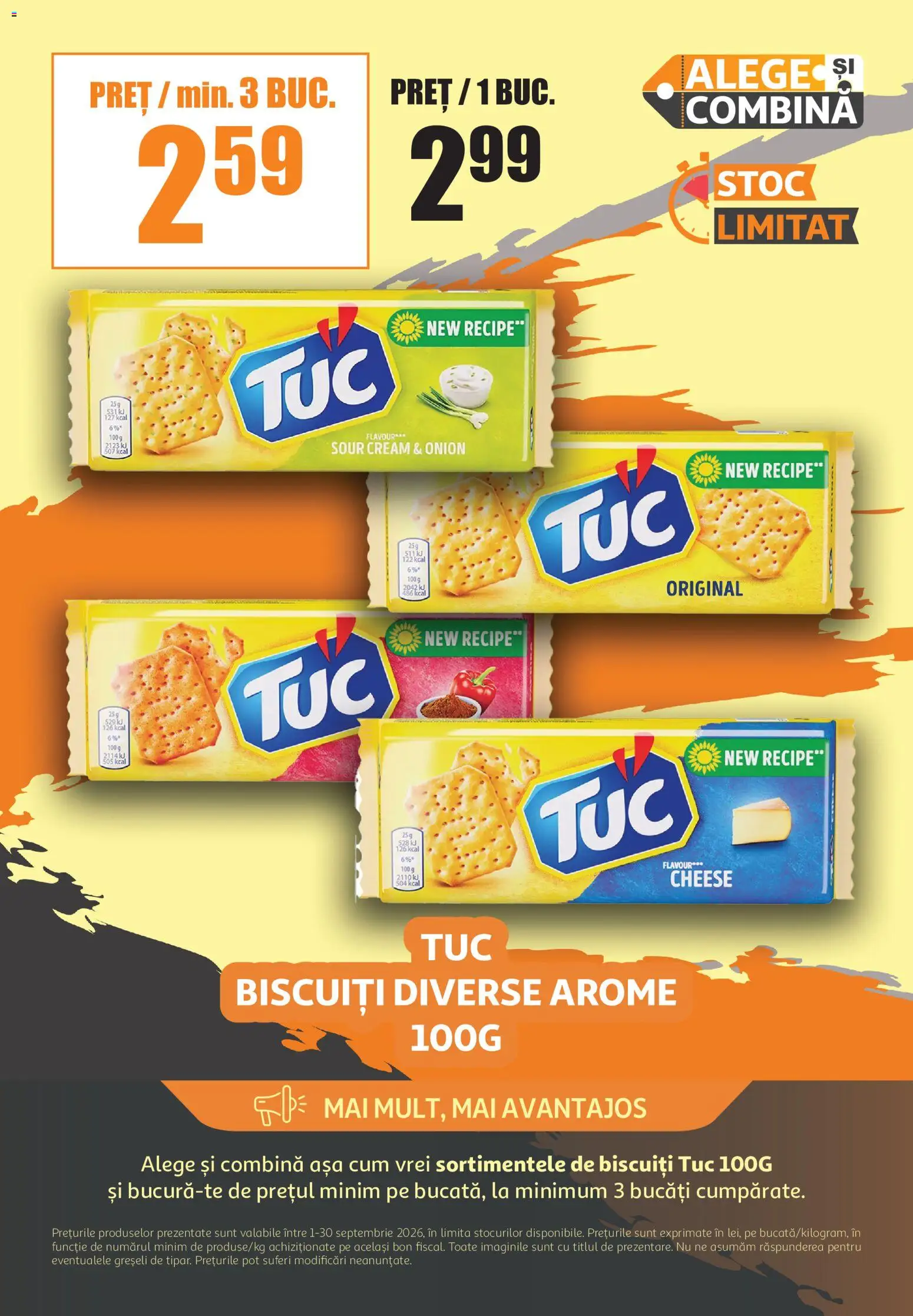 Noul catalog ATAC – valabil de la 01.09.2026 | Pagină: 2 | Produse: Biscuiți
