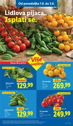 Baby spanać, Pak. 125 g - pregled Lidl kataloga - važi od 28.05.2026 | Strana: 15
