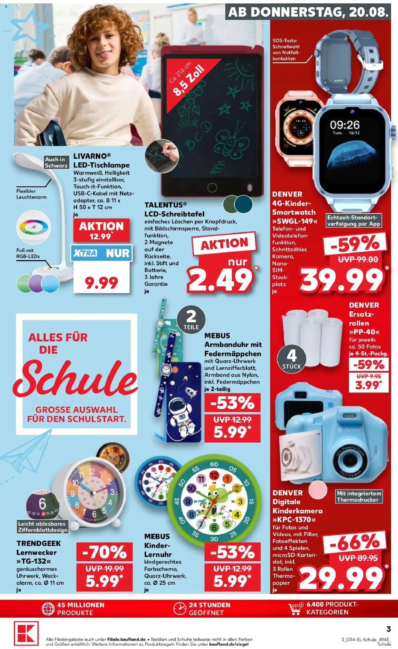 Prospekt Kaufland ab 17.08.2026 » Angebote Online zum Blättern | Seite: 66 | Produkte: Smartwatch, Telefon