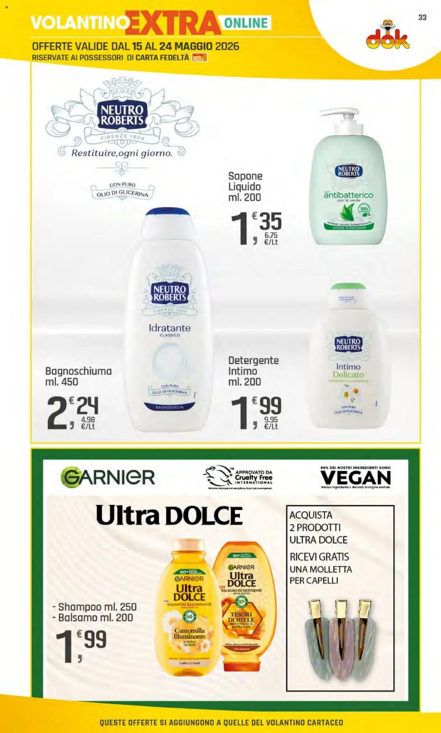 Volantino DOK del 15.05.2026 | Pagina: 34