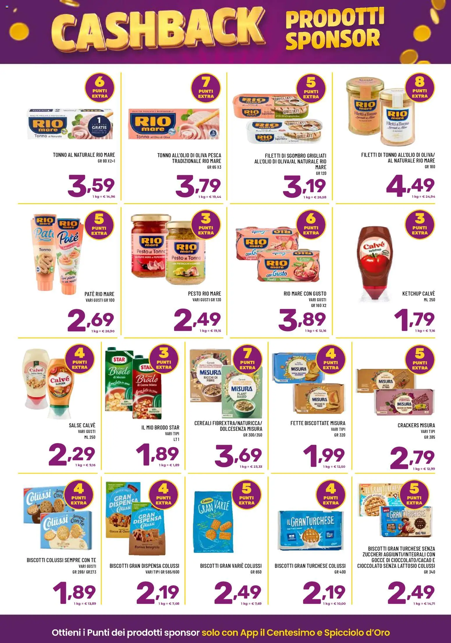 Volantino Il Centesimo del 02/10/2026 | Pagina: 3 | Prodotti: Cereali, Crackers, Fette biscottate, Sgombro