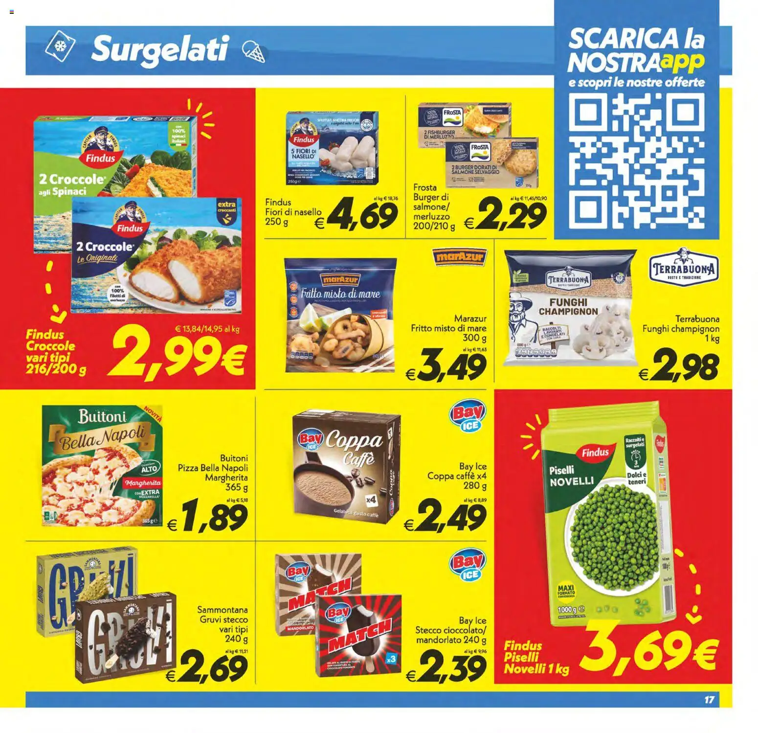 Volantino SuperConveniente del 22/09/2026 | Pagina: 17 | Prodotti: Caffè, Merluzzo, Funghi, Dolci