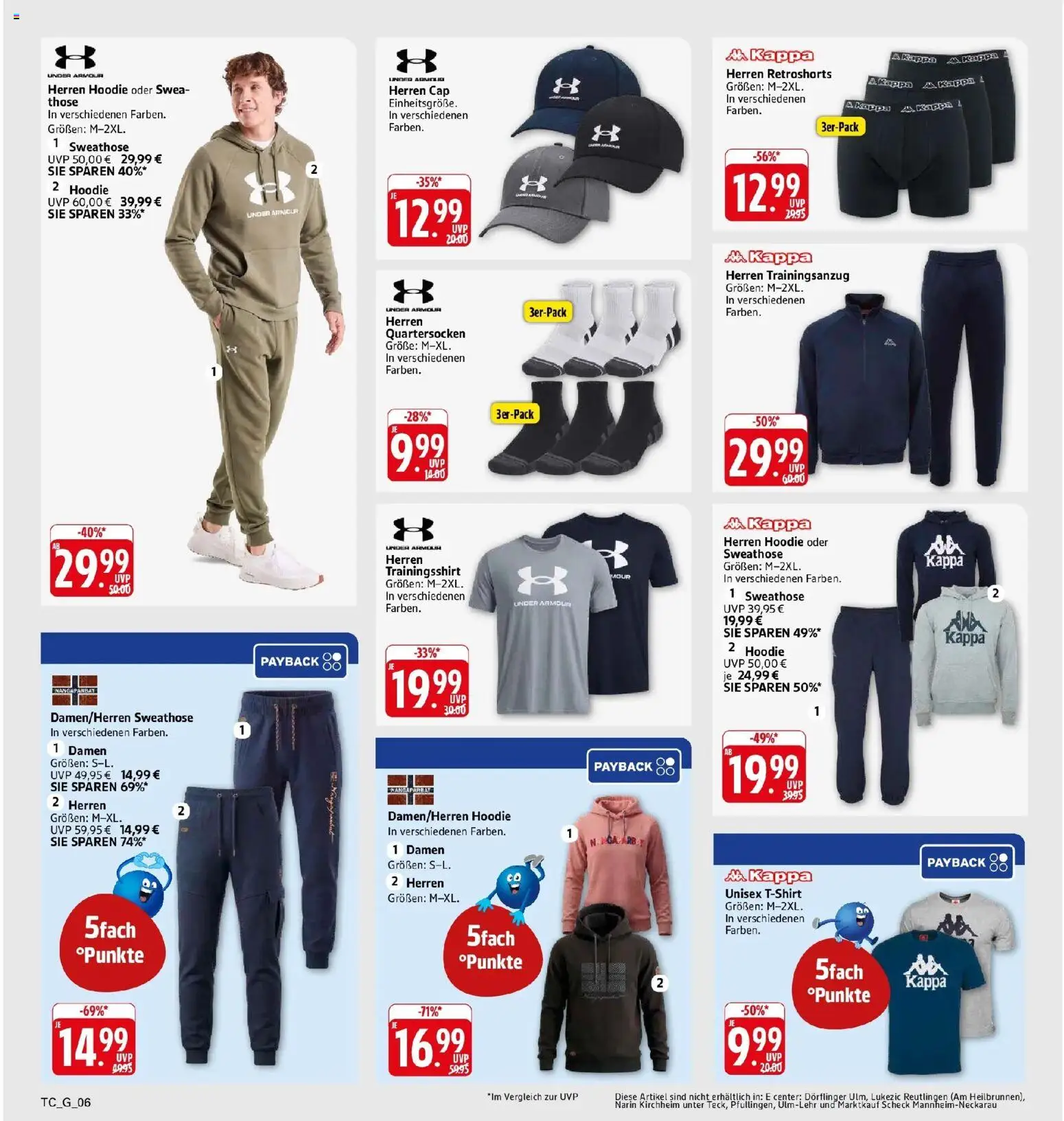 Marktkauf Prospekt Kirchheim (ab 14.09.2026) » Angebote online | Seite: 38 | Produkte: Sweathose, Hoodie