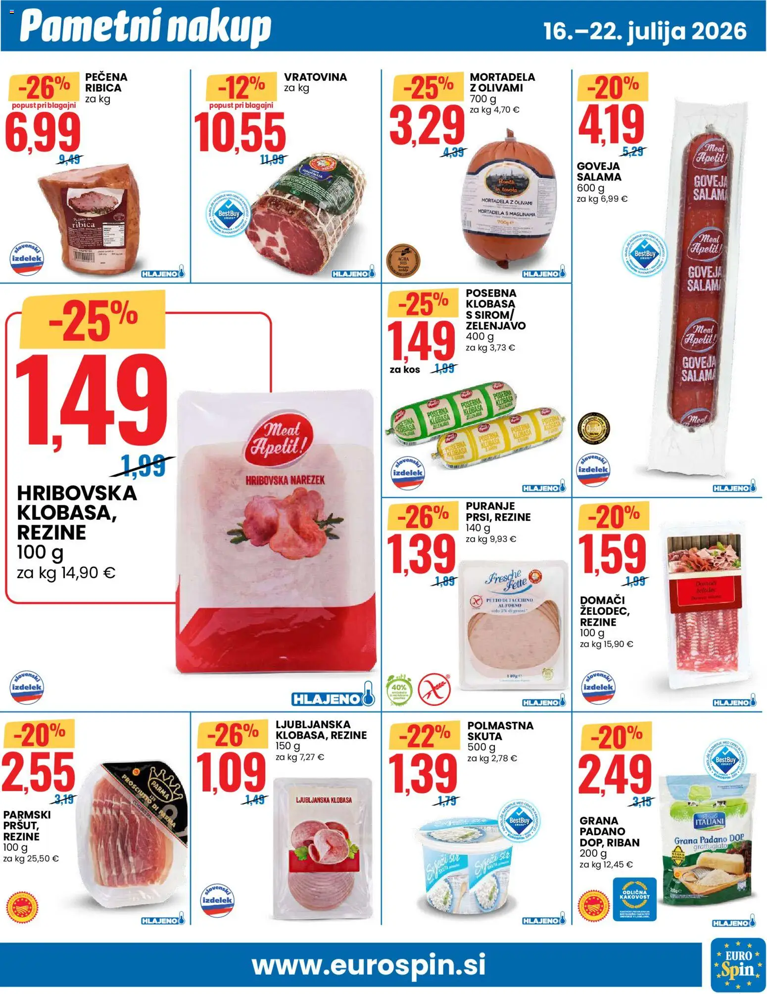 Novi Eurospin katalog ponudbe – veljaven od 16.07.2026 | Stran: 5