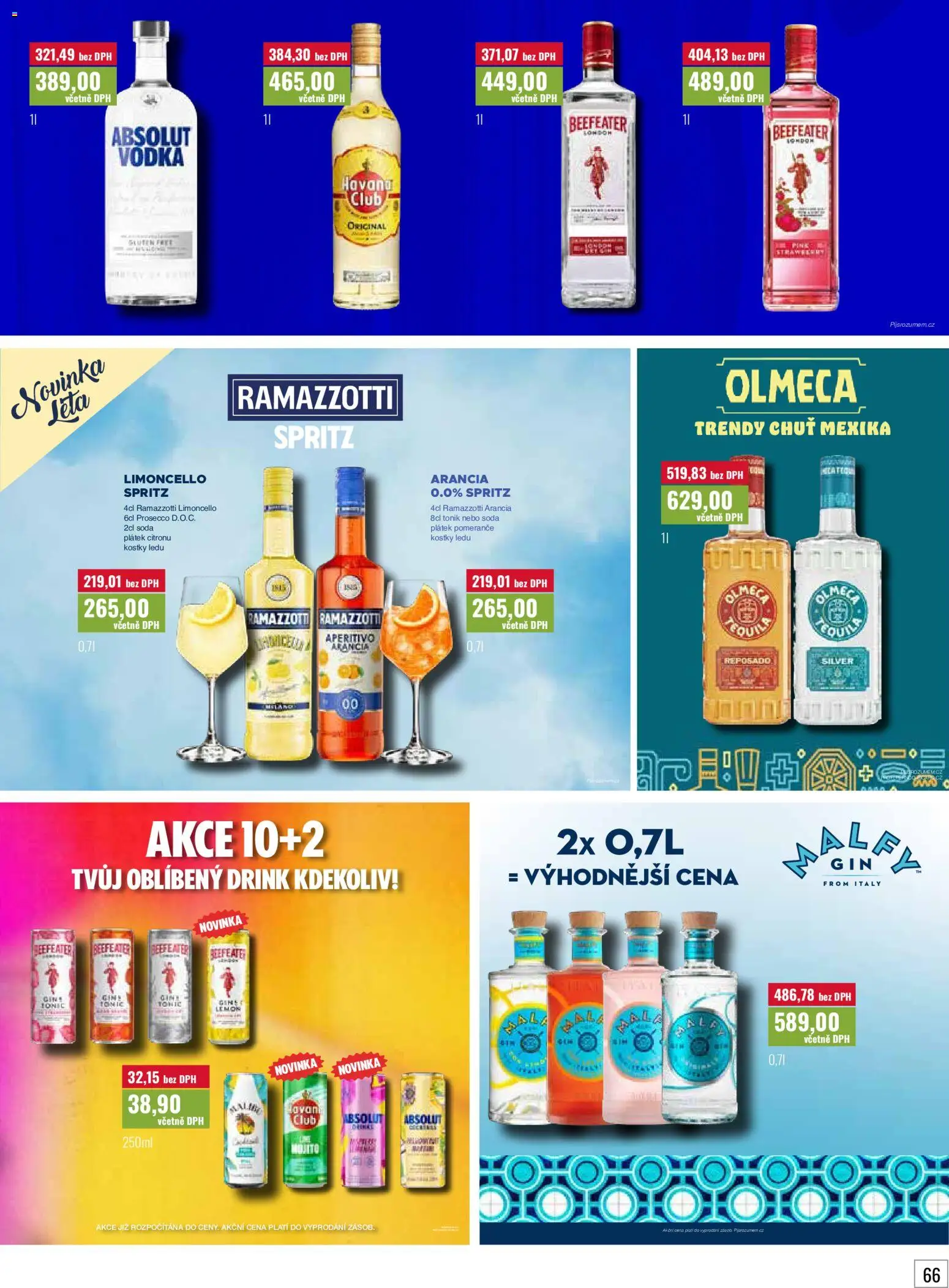 Ratio leták od 01.06.2026 | Strana: 67 | Produkty: Spritz, Tonic, Kostky, Limoncello
