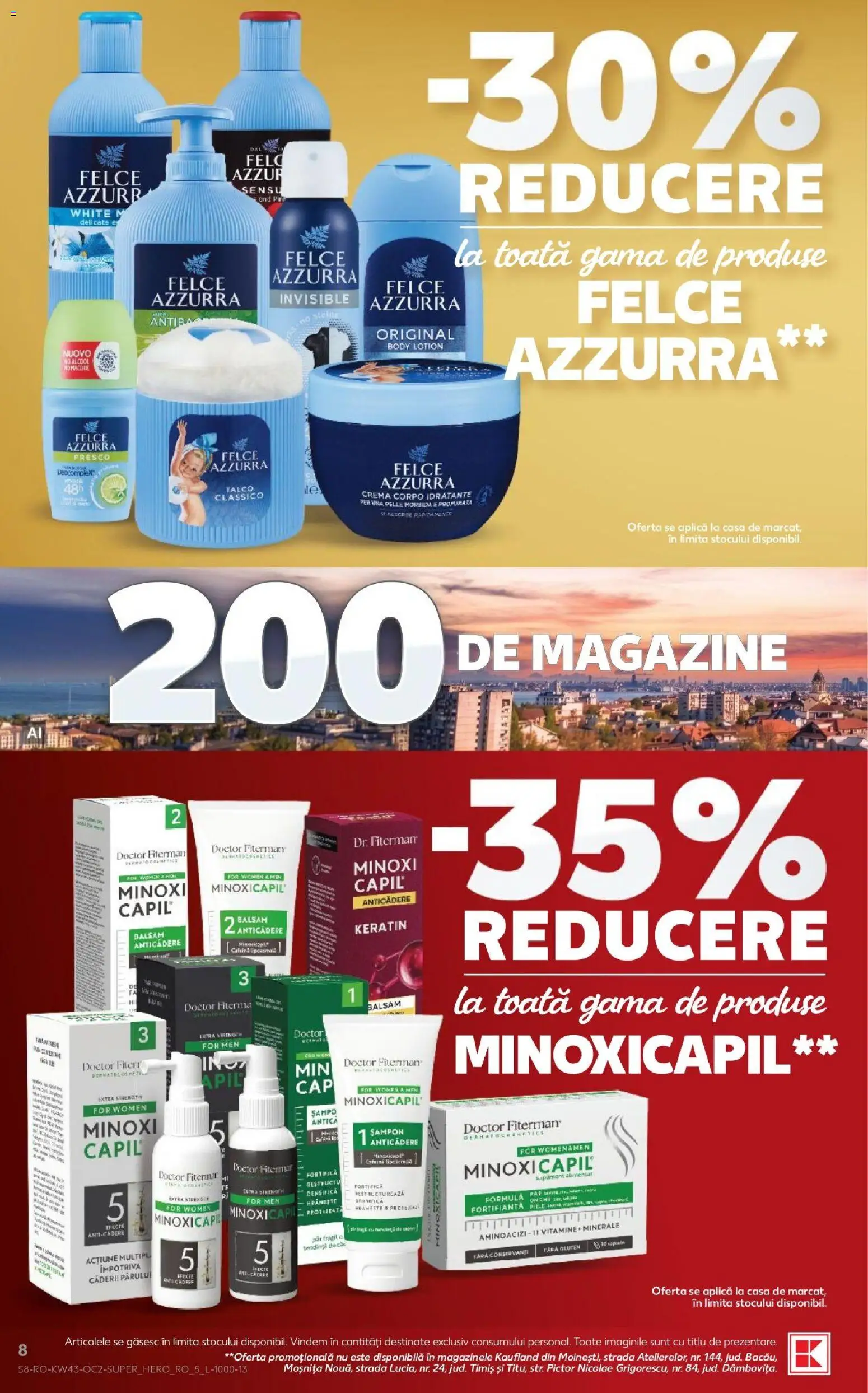 Kaufland RO akciós ujság - amely érvényes a következő dátumtól: 2026.10.21. | Oldal: 8