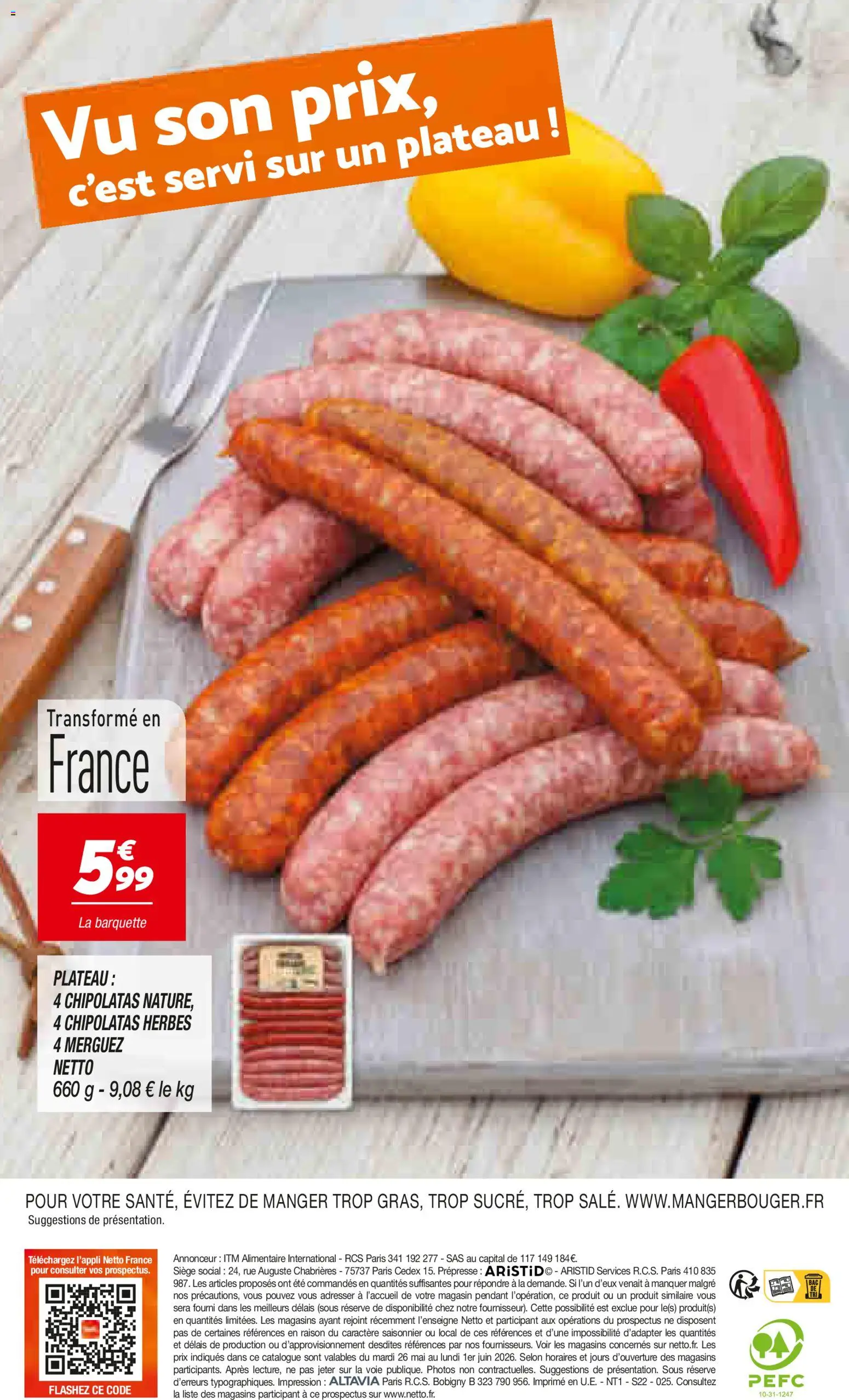 {H1} | Page: 20 | Produits: Plateau, Merguez