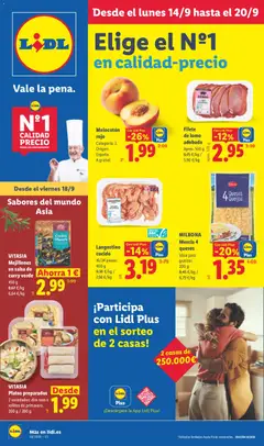 Vista previa Lidl folleto válido desde el 14/09/2026