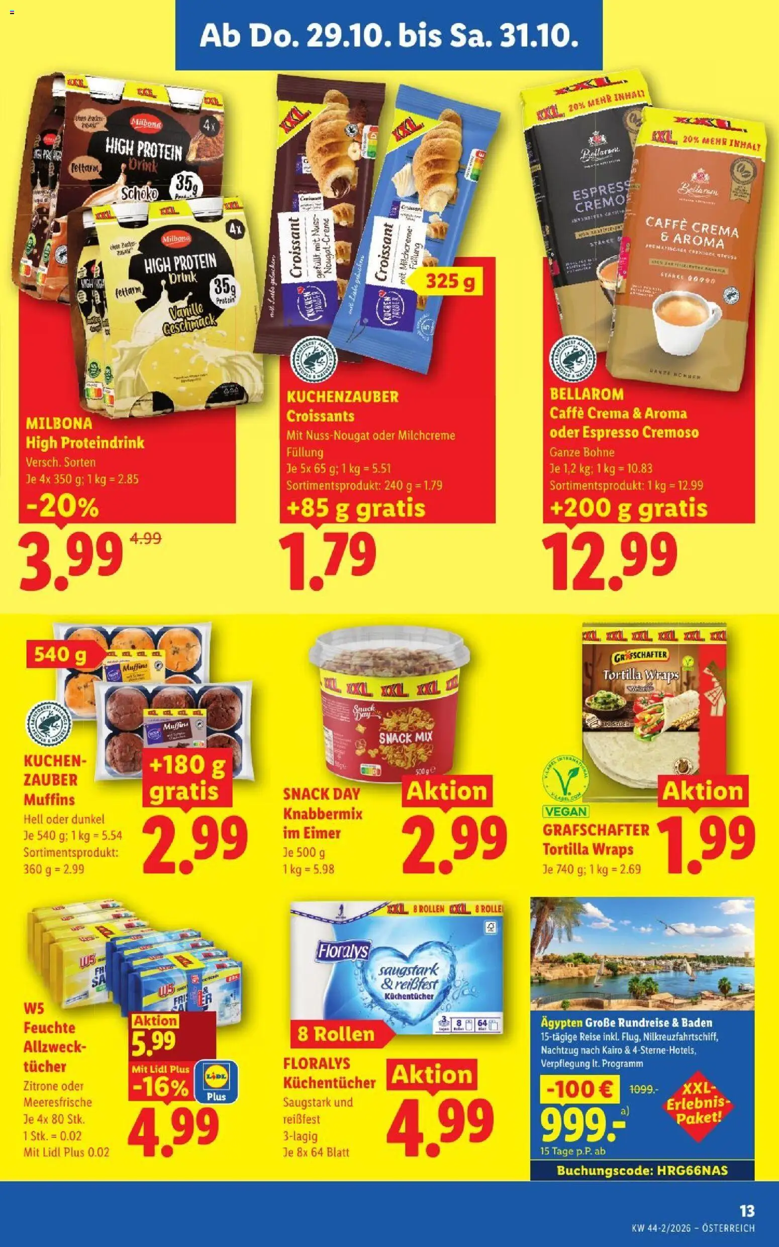 Lidl Flugblatt gültig ab 29.10.2026 | Seite: 15 | Produkte: Zitrone, Vanille, Bohne