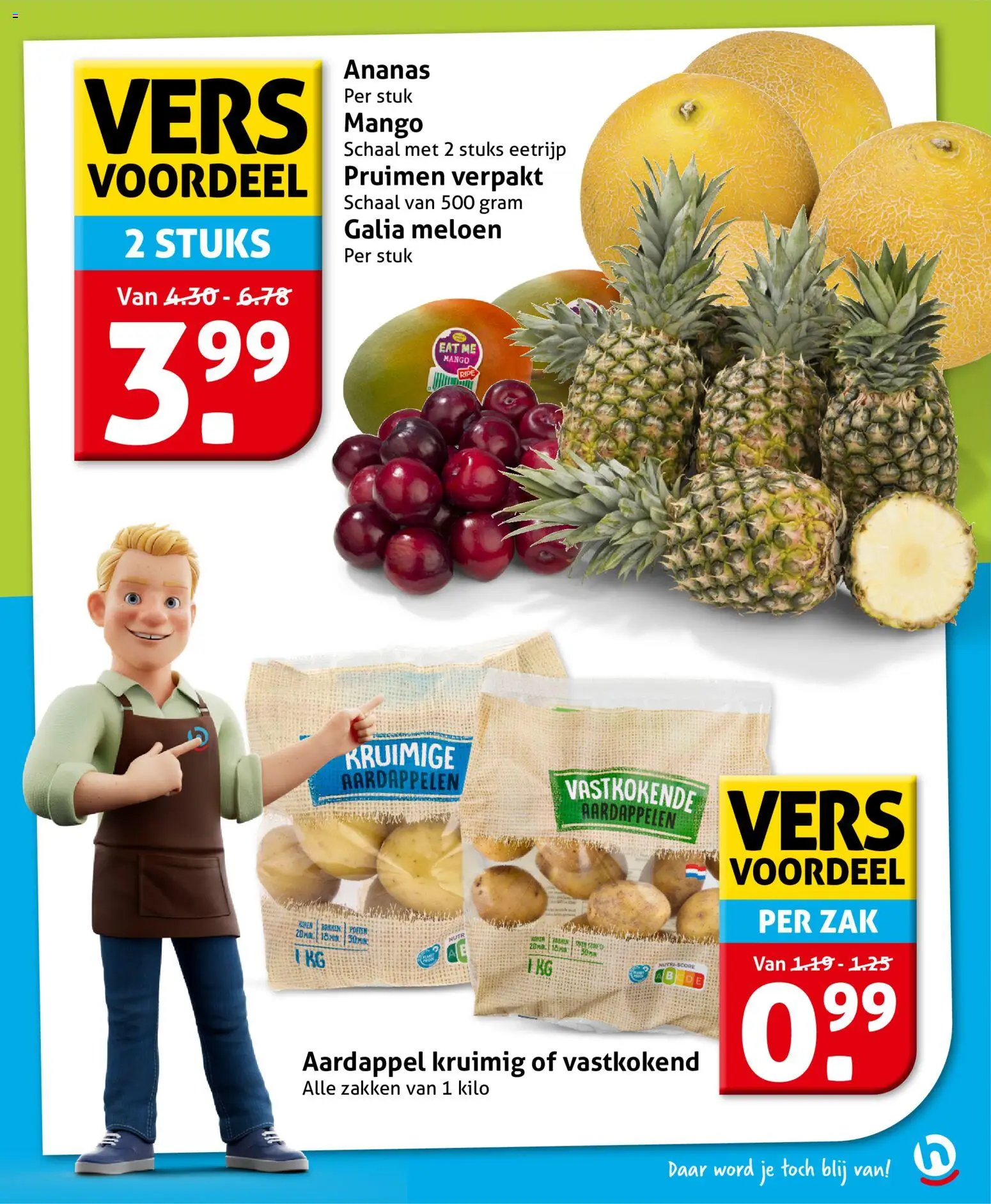 {H1} | Pagina: 7 | Producten: Meloen, Aardappel, Aardappelen, Pruimen