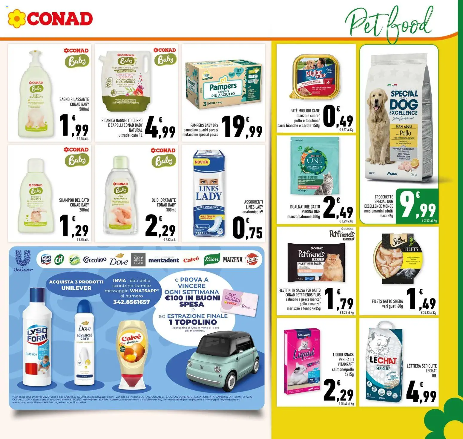 Volantino Conad del 26/08/2026 | Pagina: 19 | Prodotti: Pesce, Salsa, Tonno, Bagno