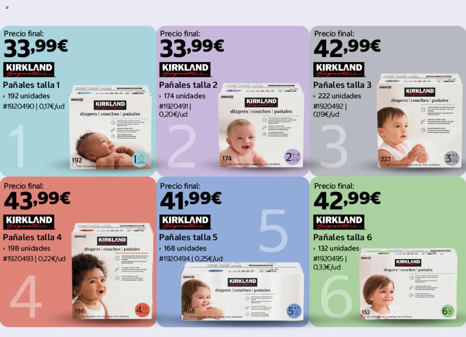 Costco Bebé │ válido desde el 19/08/2026 | Página: 5 | Productos: Pañales