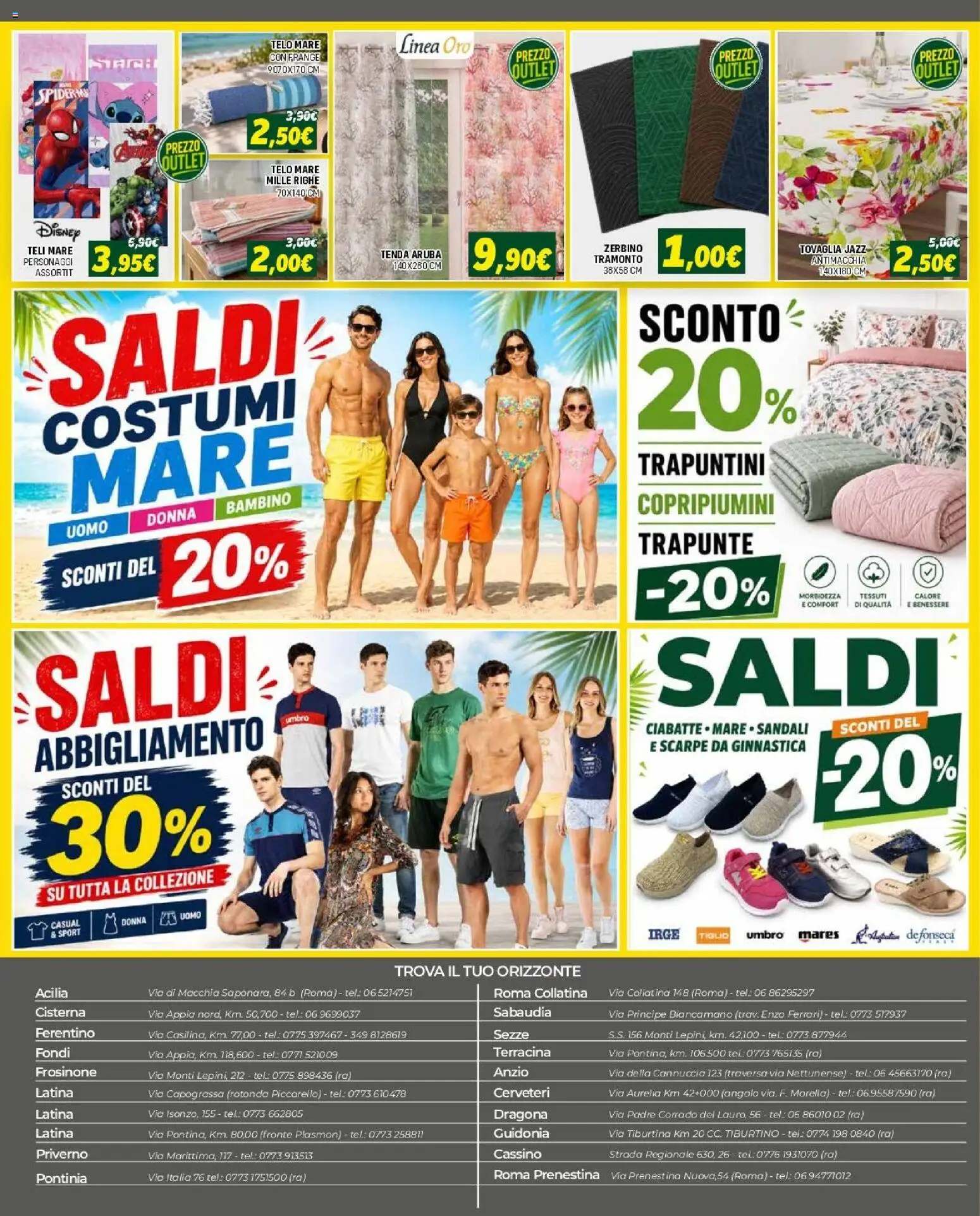 Volantino Orizzonte del 06/08/2026 | Pagina: 16