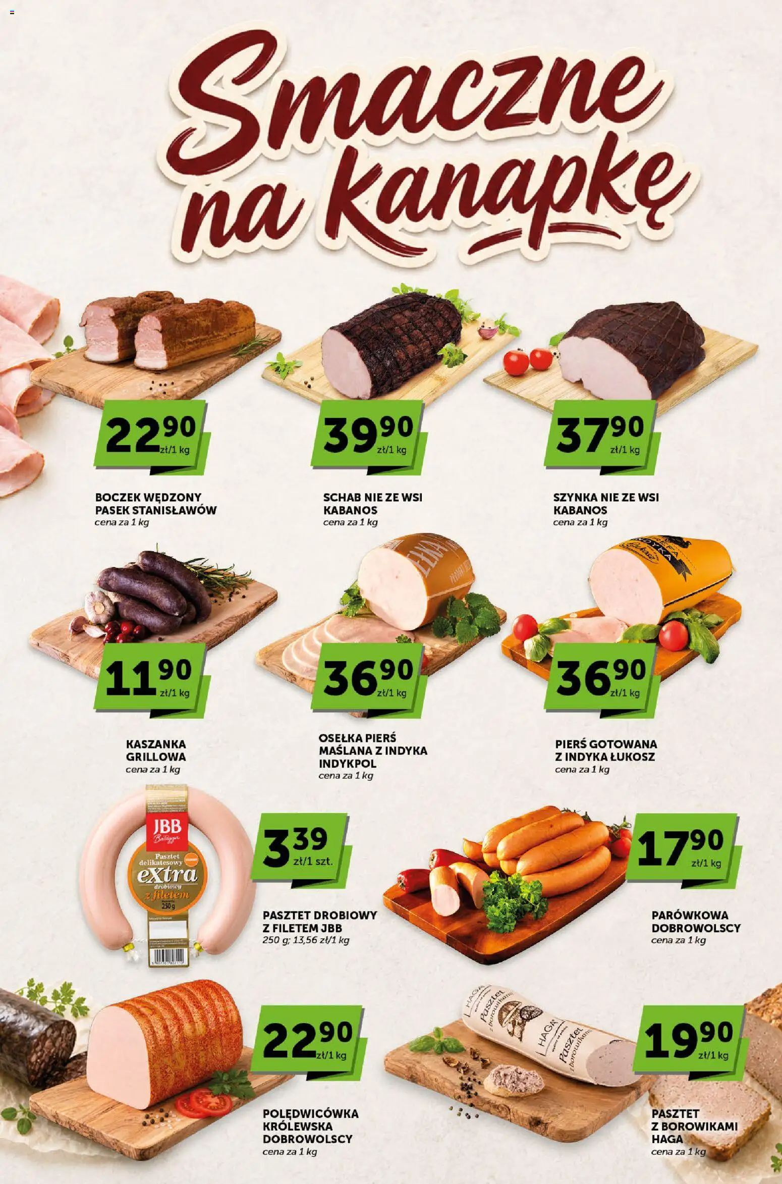 Groszek gazetka - Sprawdź, co więcej od 13.08.2026 | Strona: 3 | Produkty: Schab, Pasek, Boczek wędzony, Boczek