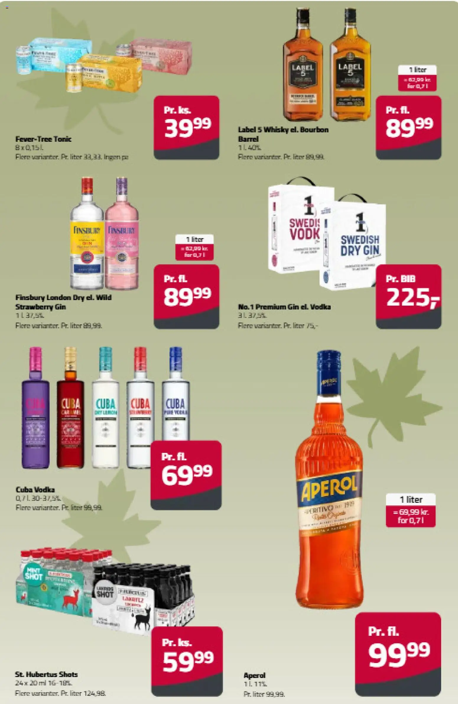 Fleggaard tilbudsavis – gyldig fra 02/09/2026 | Side: 13 | Produkter: Bourbon, Gin, Vodka, Whisky