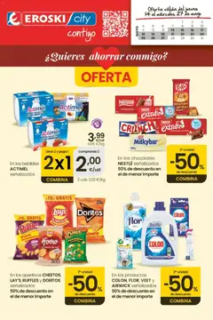 Vista previa Eroski Quieres ahorrar conmigo válido desde el 14.05.2026