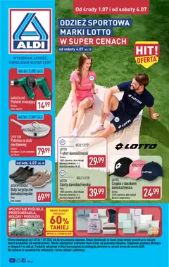 Pogląd oferty "Aldi gazetka - Hity od Środy i od Soboty" - ważna od 01.07.2026