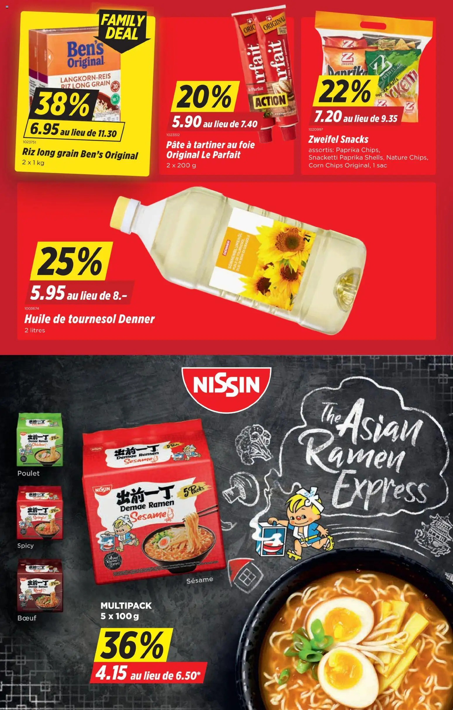 Denner aktionen FR – gültig ab 24.09.2026 | Seite: 10 | Produkte: Snacks, Paprika, Chips