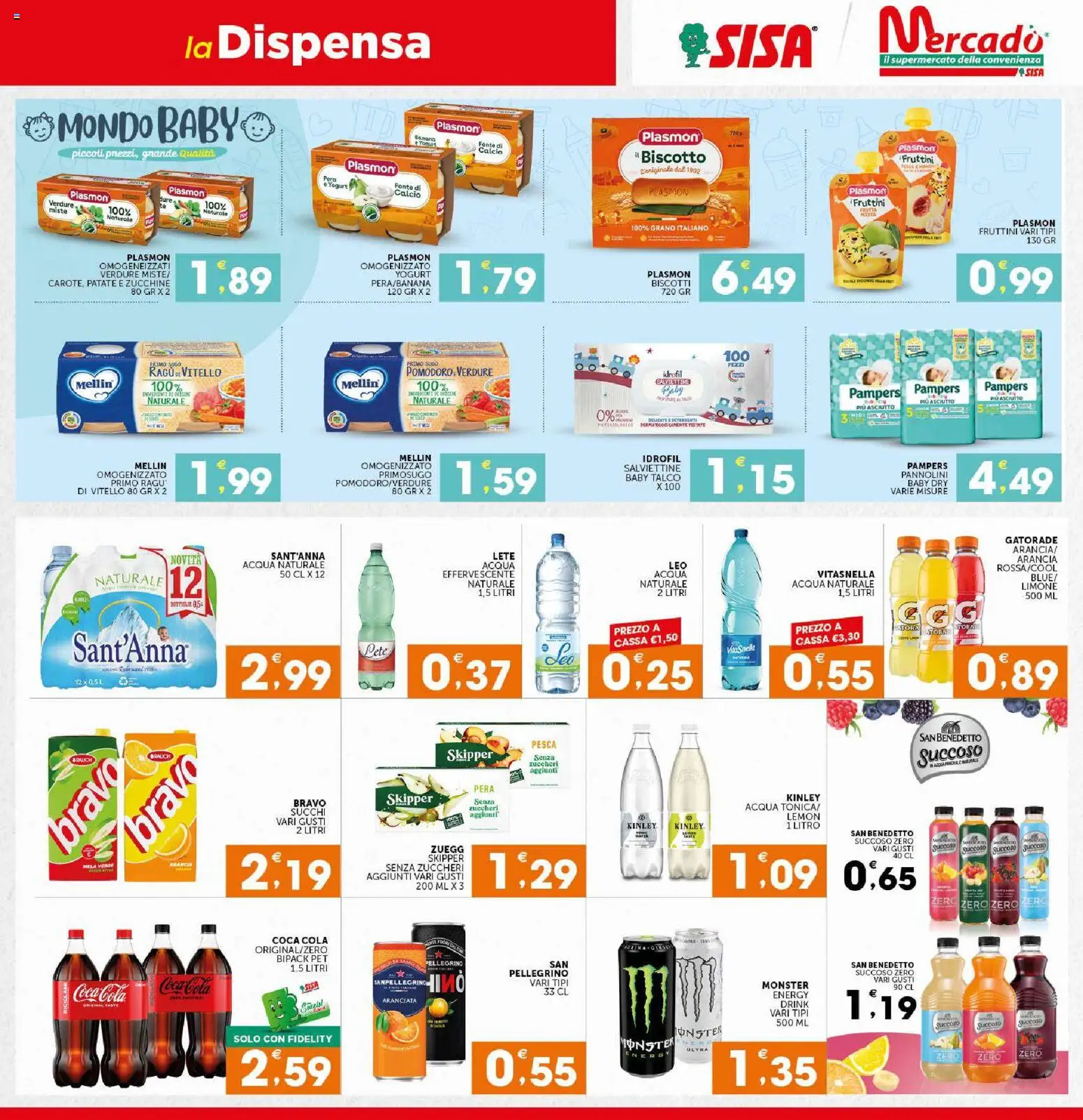 Volantino SISA del 15/10/2026 | Pagina: 15 | Prodotti: Acqua, Limone, Ingredienti, Sugo