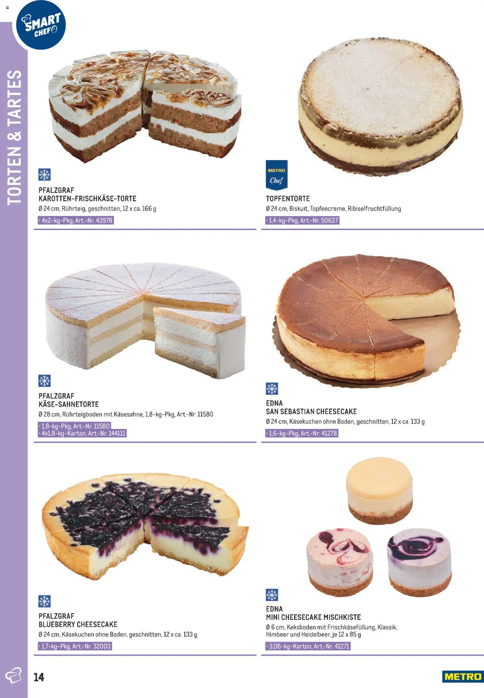 Metro angebote Smart Chef - Dessert gültig ab 01.01.2026 | Seite: 14