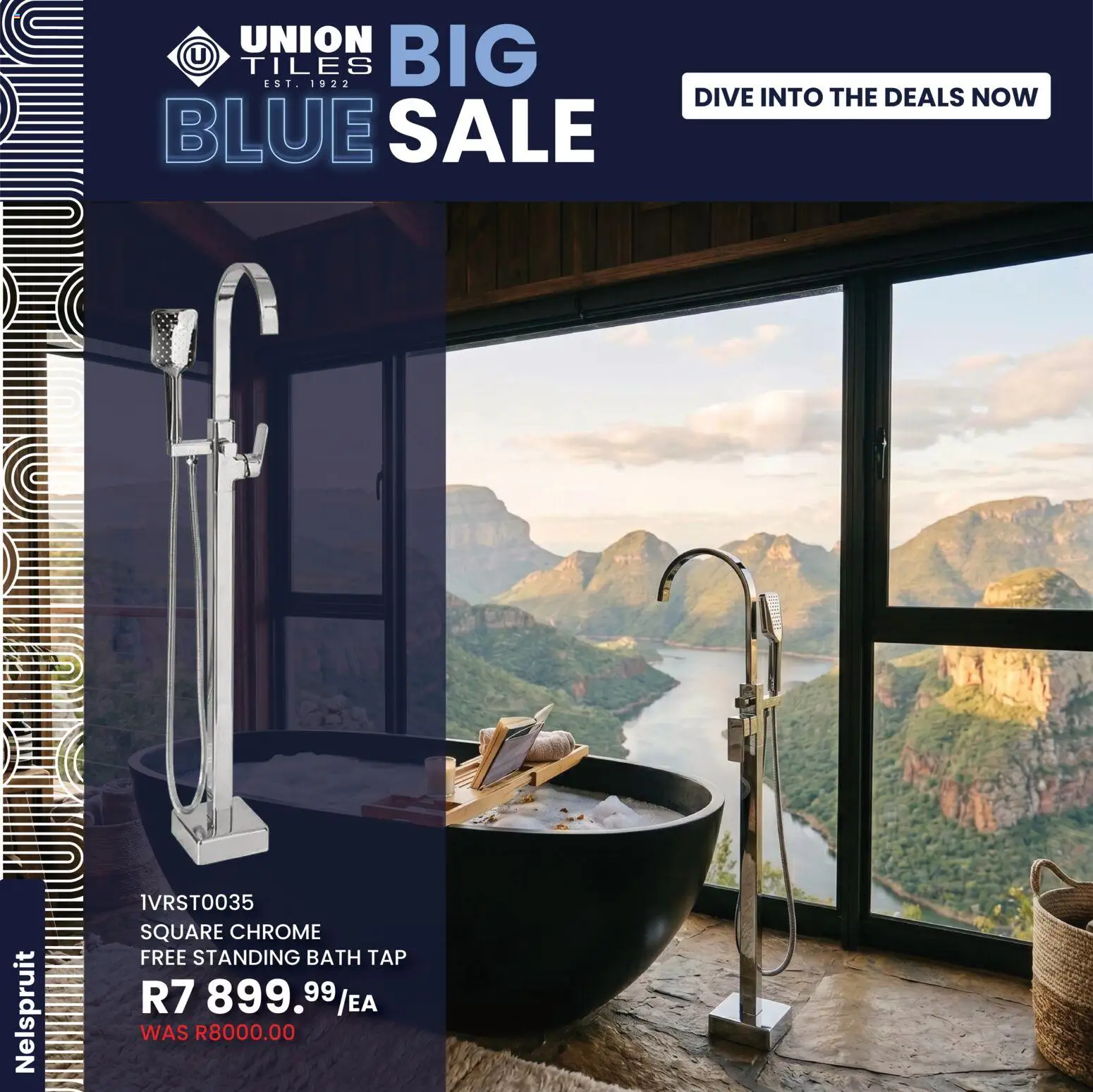 New Union Tiles catalogue – valid from 26.05.2026 | Page: 5 | Products: Bath, Tap