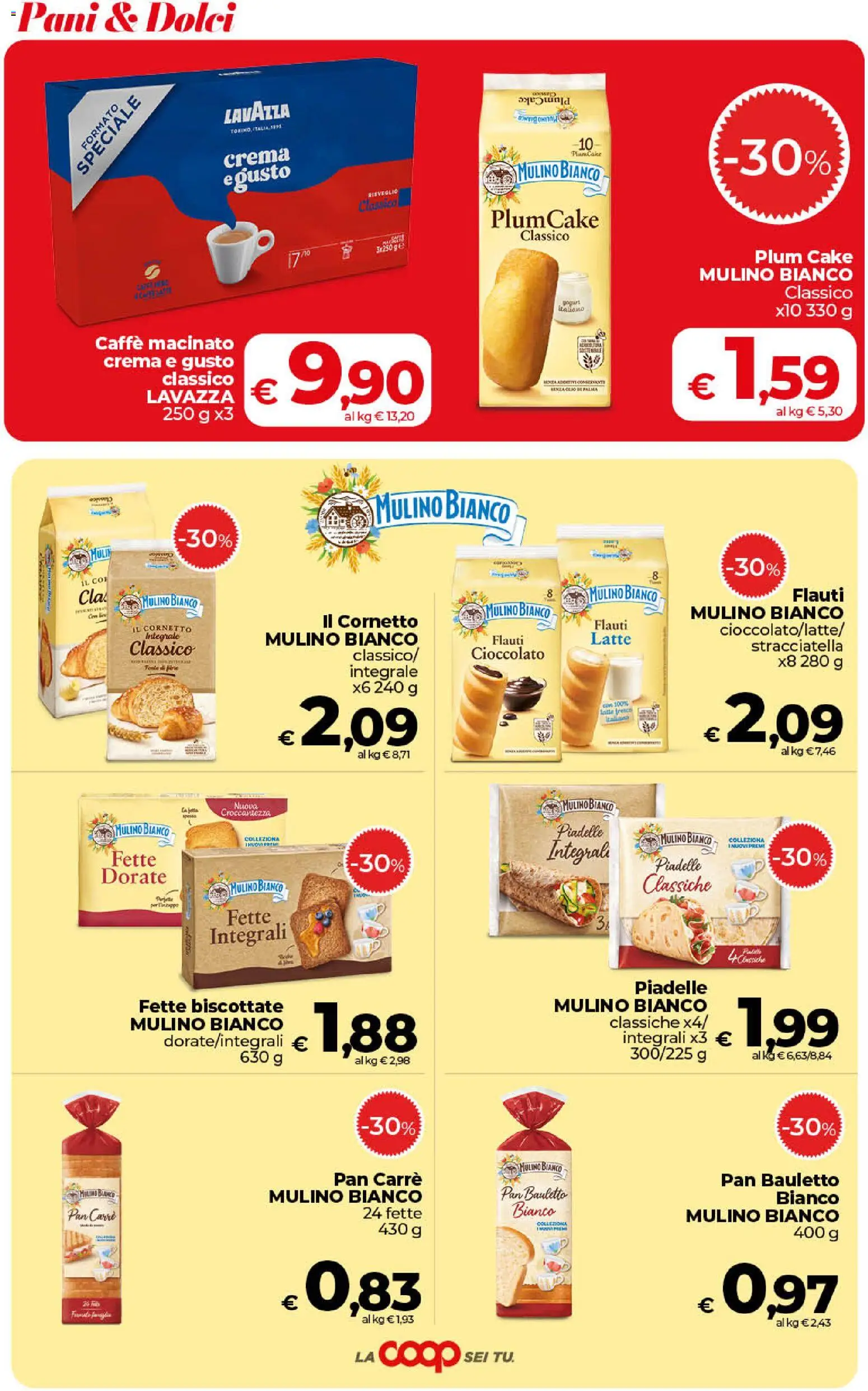 Volantino COOP del 31/07/2026 | Pagina: 30 | Prodotti: Cioccolato, Cornetto, Lavazza, Stracciatella