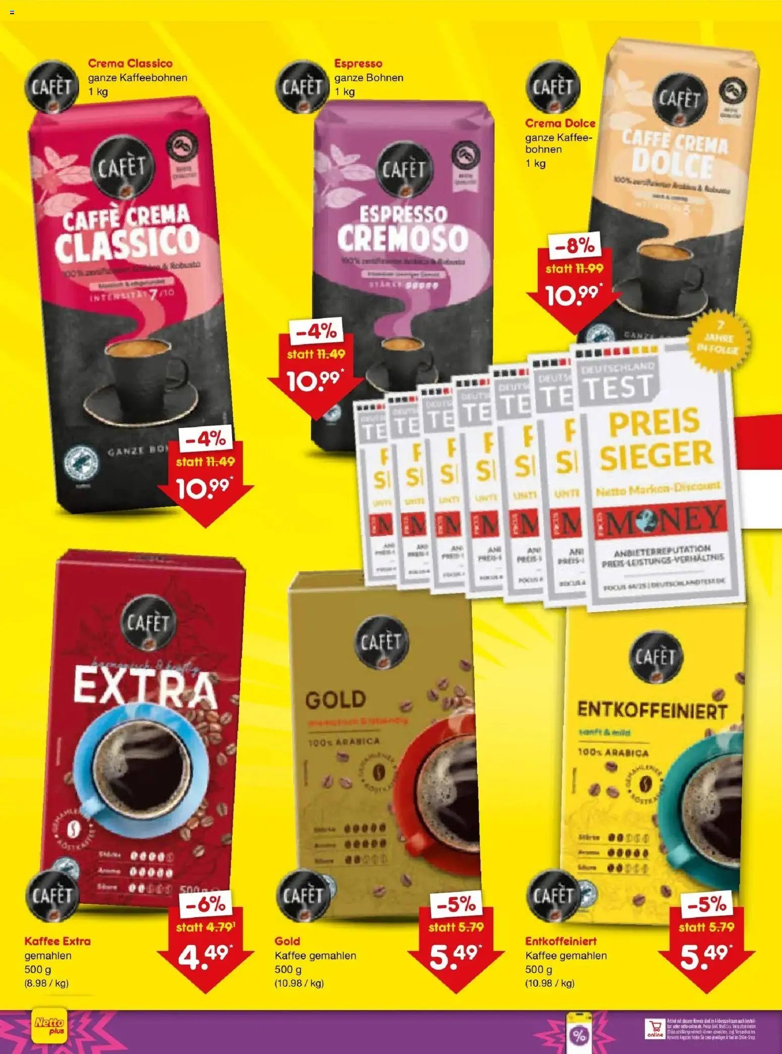 Netto Marken-Discount Prospekt Velden – gültig ab 03.08.2026 | Seite: 4 | Produkte: Kaffee