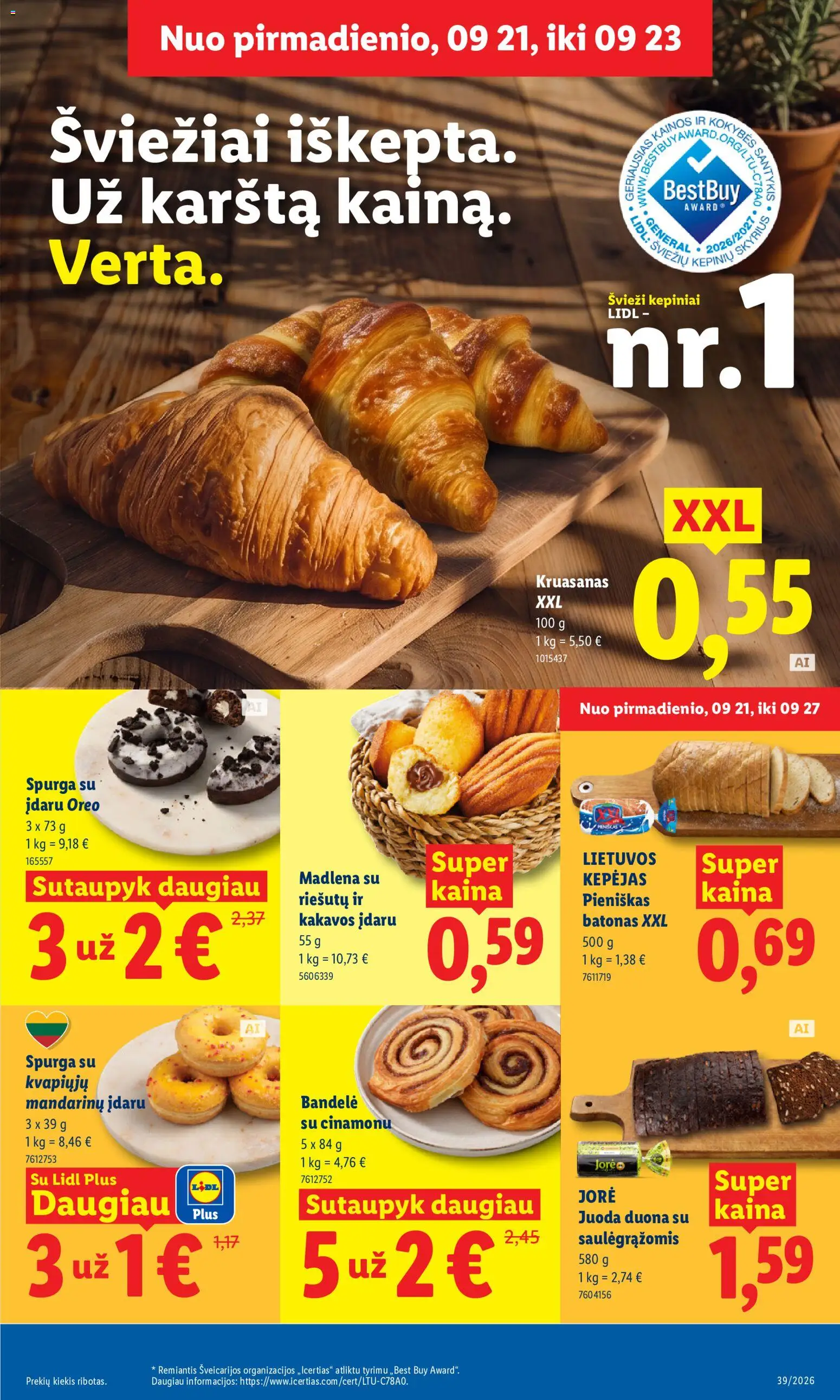 LIDL akcijos nuo 2026.09.21 | Puslapis: 3