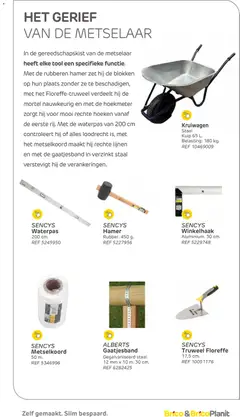 Brico Plan-it Bouw & Drive-in magazine - Voorbeeld van een folder van Brico Plan-it, geldig van 17/08/2026 | Pagina: 9 | Producten: Hamer