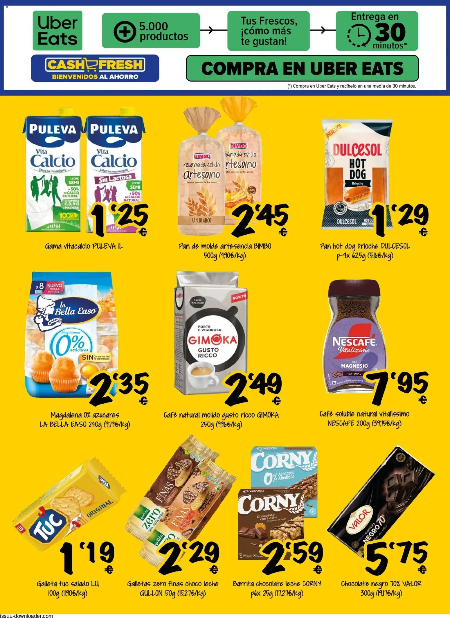 Cash Fresh folleto │ válido desde el 31/07/2026 | Página: 3 | Productos: Leche, Café, Chocolate, Té