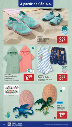 Pré-visualização Aldi folheto válido de 01.06.2026 | Página: 36 | Produtos: Banho, Ovos, Roupa de banho