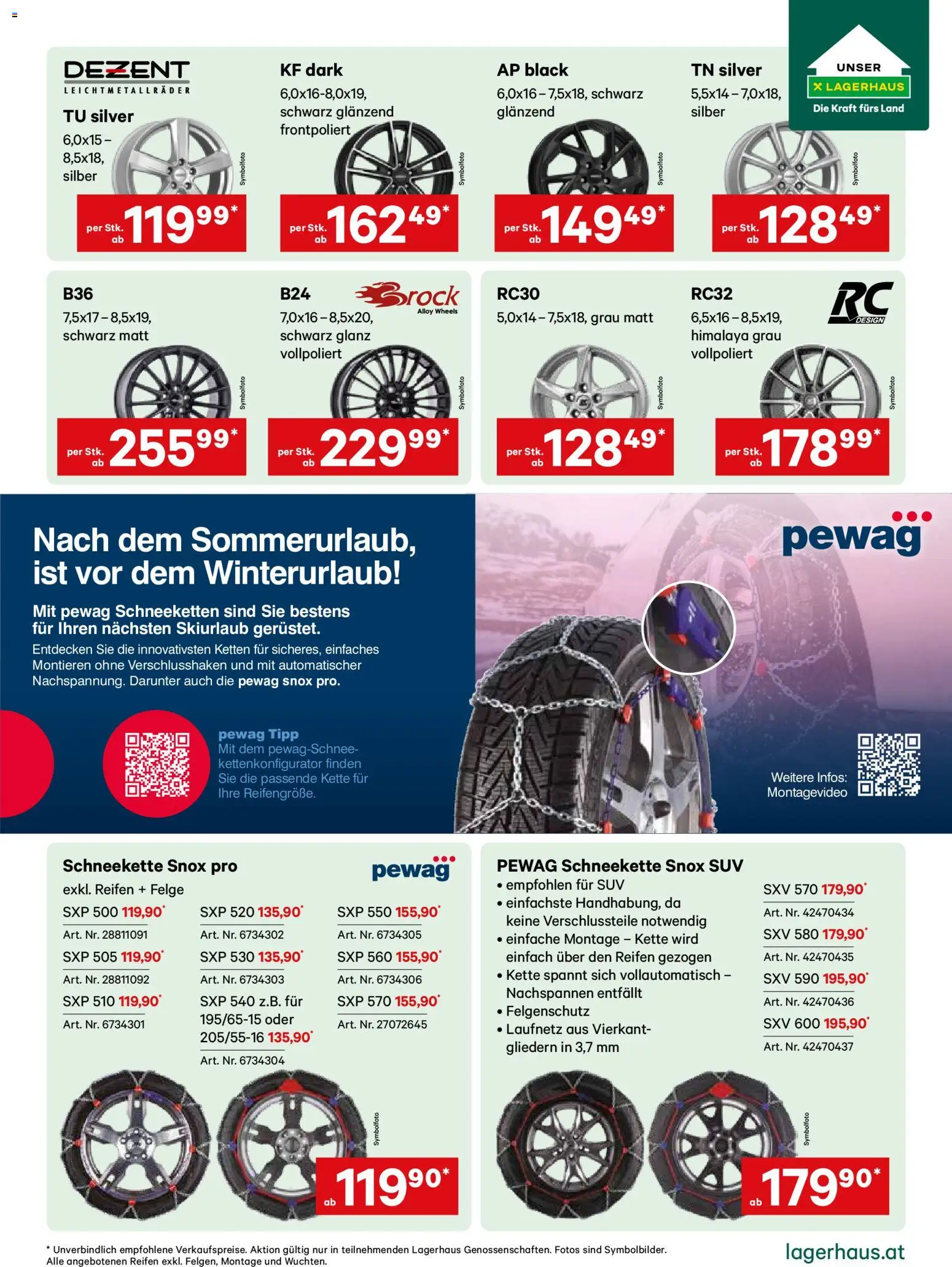 Lagerhaus Winterreifen gültig ab 01.10.2026 | Seite: 3