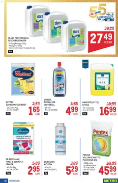 Metro angebote Profi ab 28.05.2026 gültig | Seite: 56 | Produkte: Klarspüler