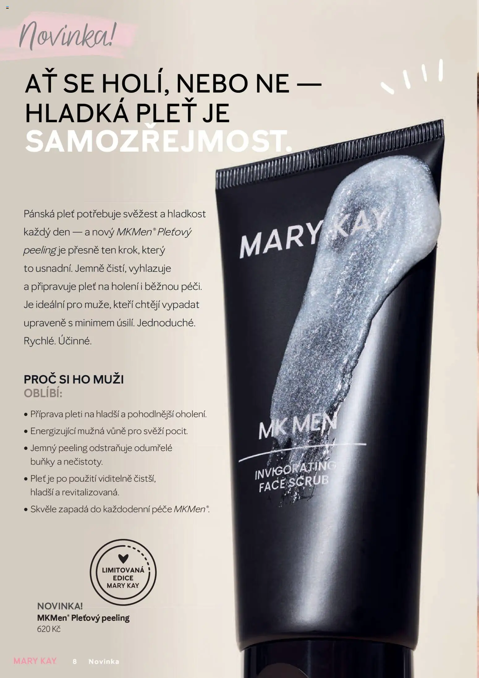 Mary Kay kniha o kráse od 01.04.2026 | Strana: 8 | Produkty: Peeling